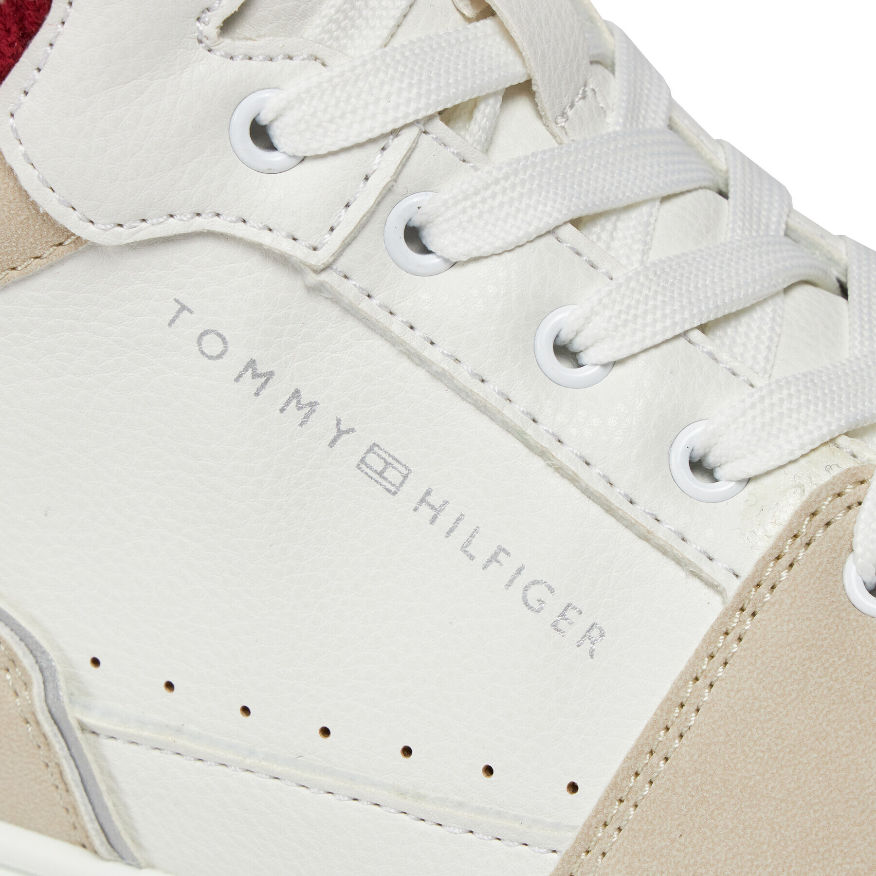 Tommy Hilfiger Sneakers T3A9-32989-1269A493 S Alb - Pled.ro