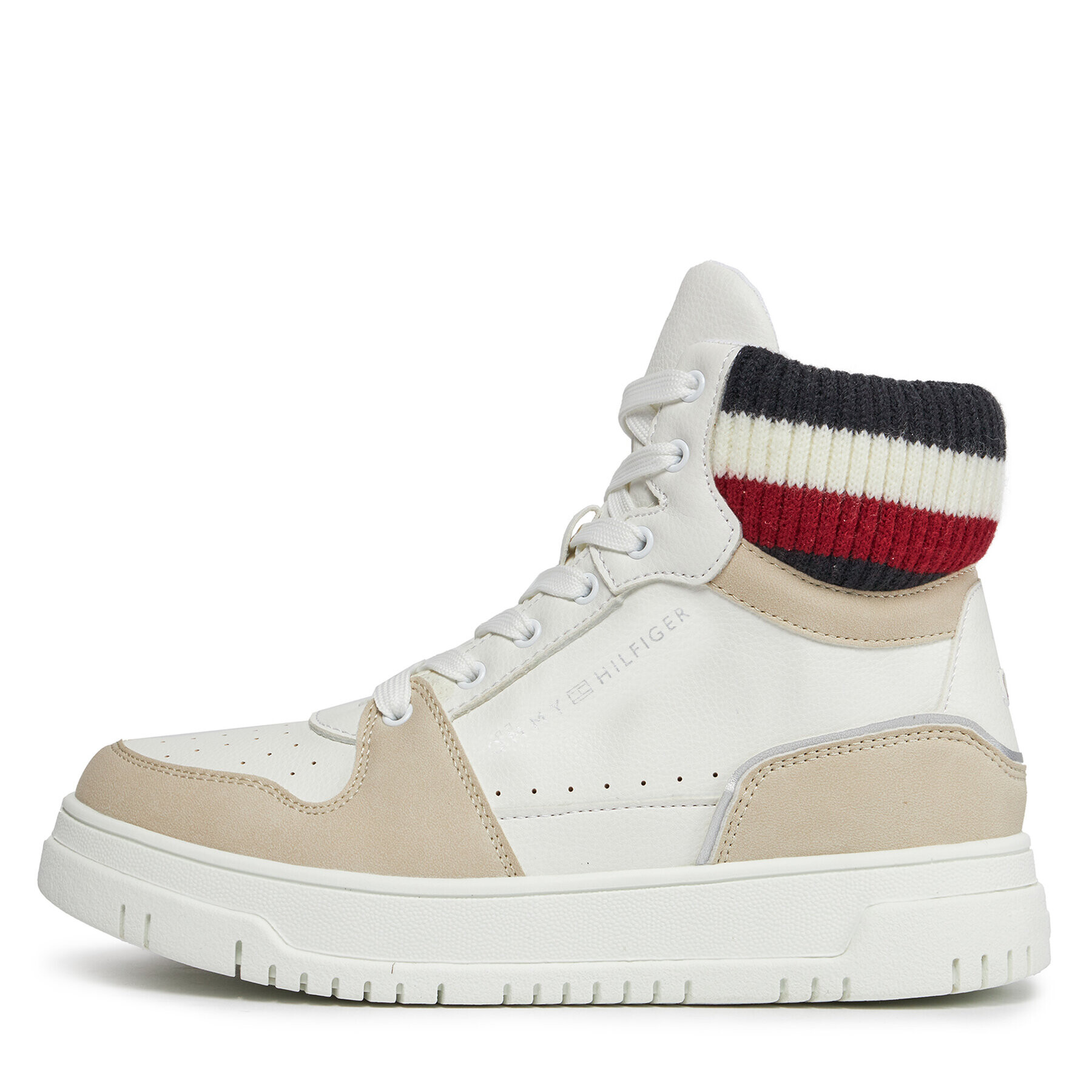 Tommy Hilfiger Sneakers T3A9-32989-1269A493 S Alb - Pled.ro