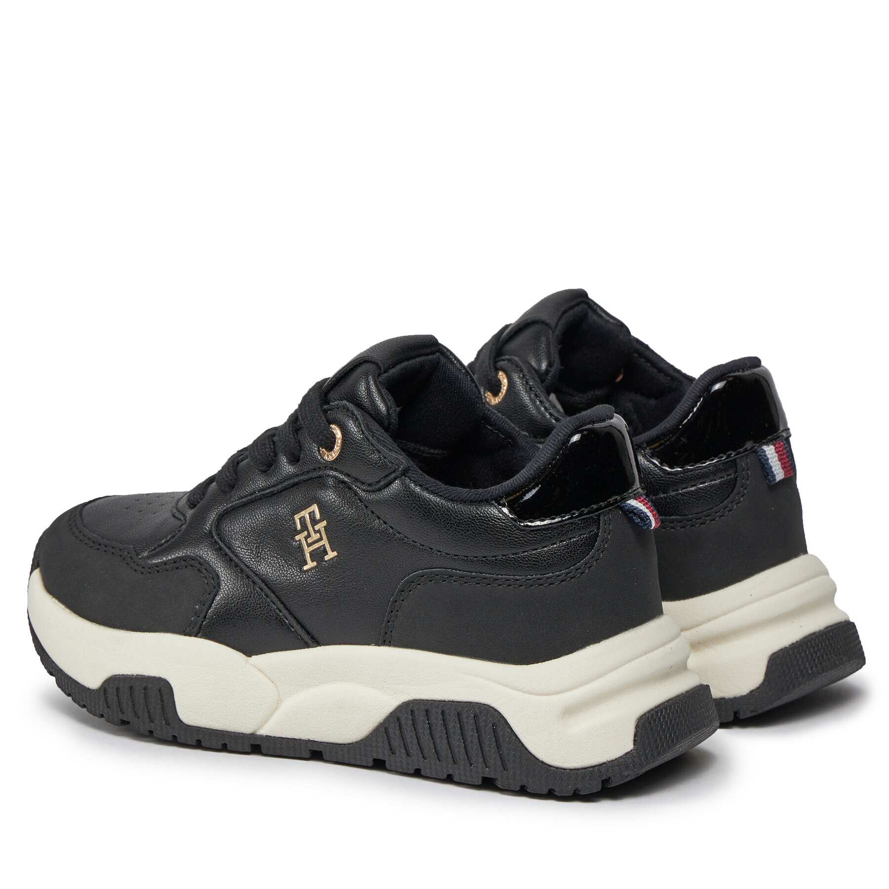 Tommy Hilfiger Sneakers T3A9-33003-1269999 M Negru - Pled.ro