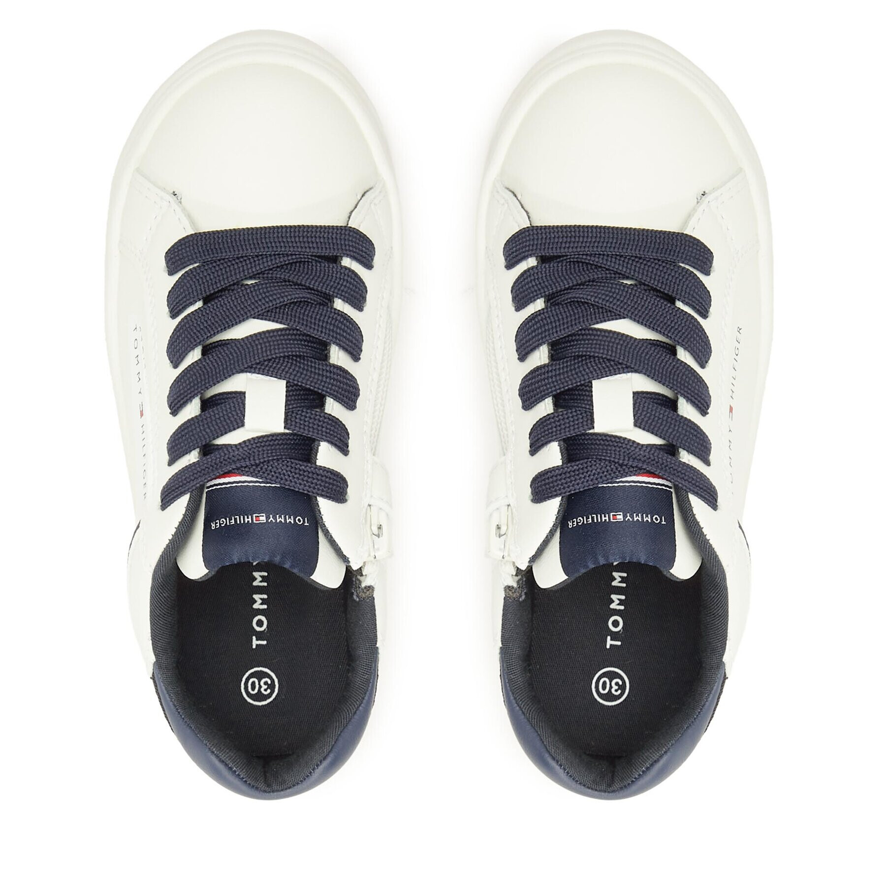 Tommy Hilfiger Sneakers T3X9-33112-1355530 M Alb - Pled.ro