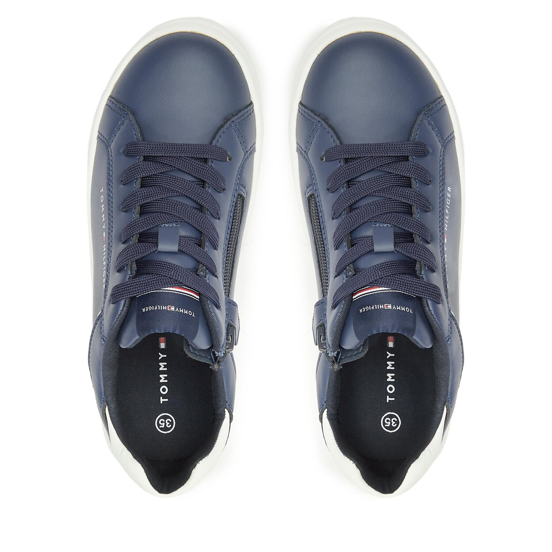 Tommy Hilfiger Sneakers T3X9-33112-1355800 S Albastru - Pled.ro