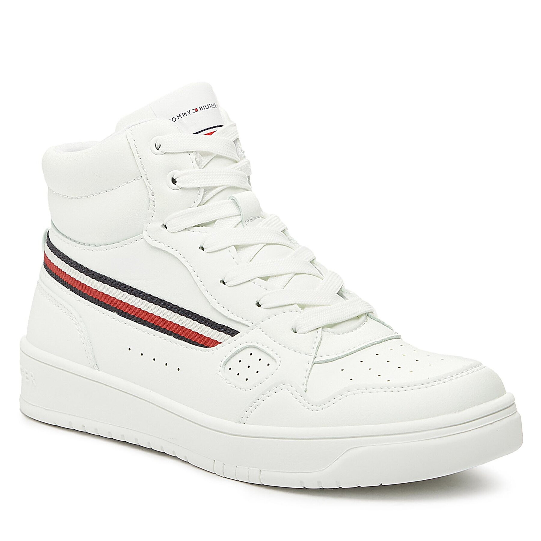 Tommy Hilfiger Sneakers T3X9-33113-1355 S Alb - Pled.ro