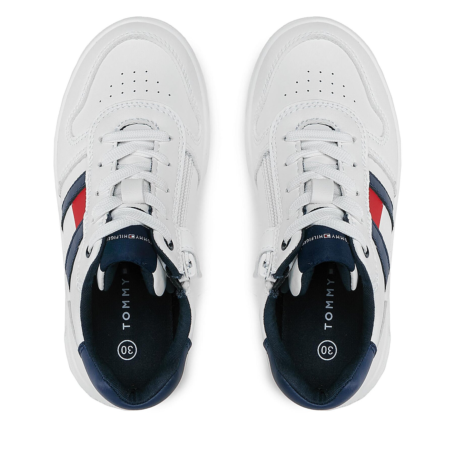 Tommy Hilfiger Sneakers T3X9-33115-1355 M Alb - Pled.ro