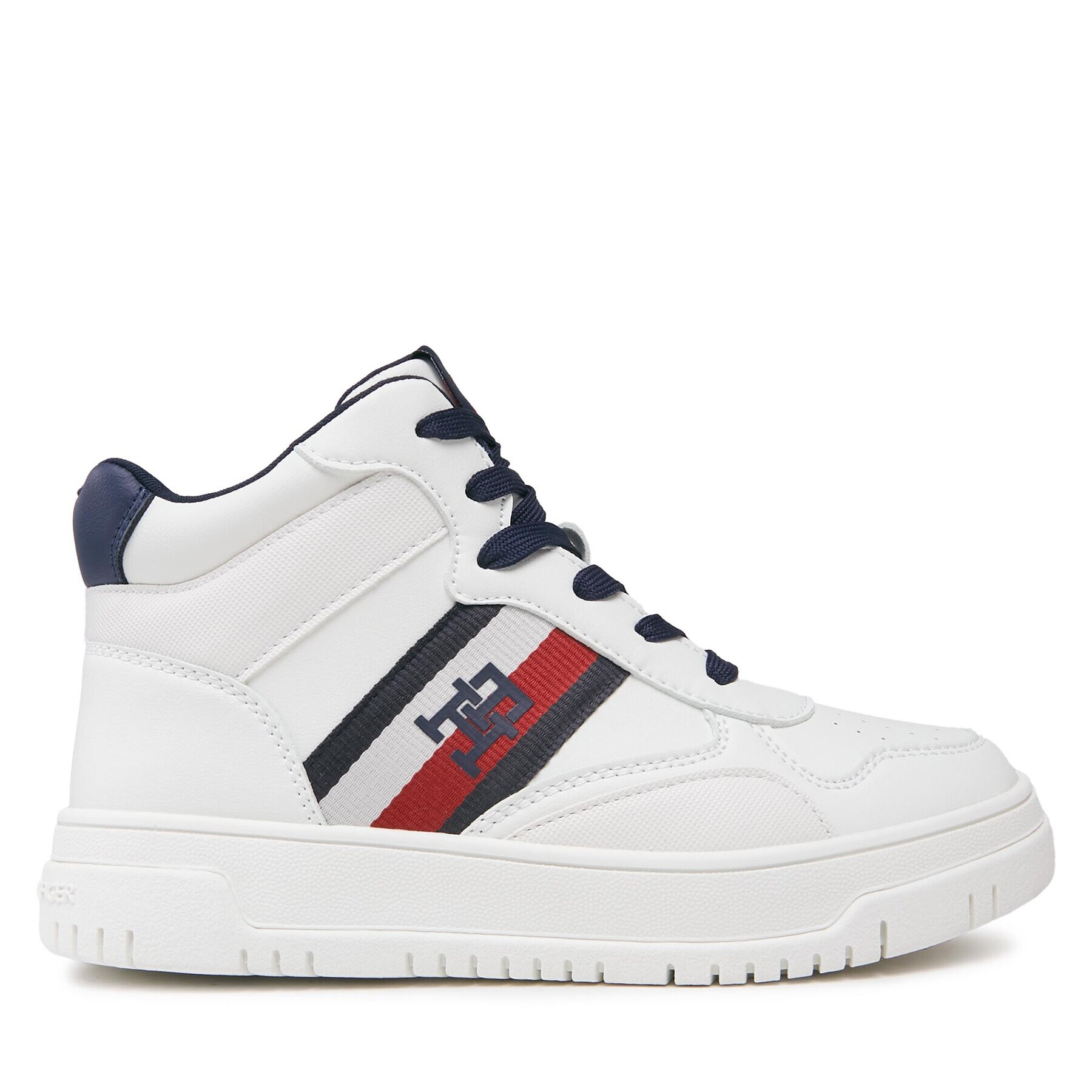 Tommy Hilfiger Sneakers T3X9-33121-1355A473 S Alb - Pled.ro