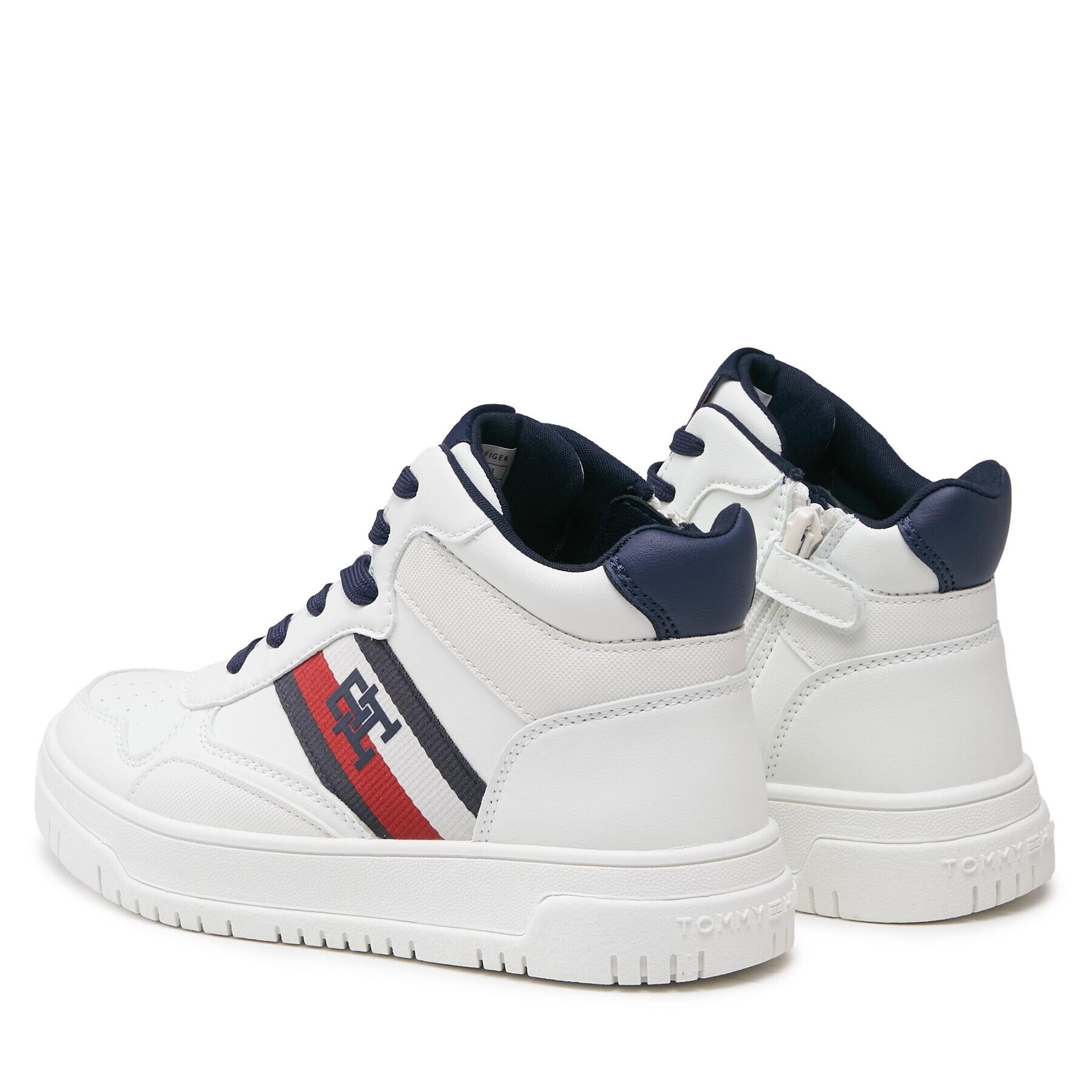 Tommy Hilfiger Sneakers T3X9-33121-1355A473 S Alb - Pled.ro