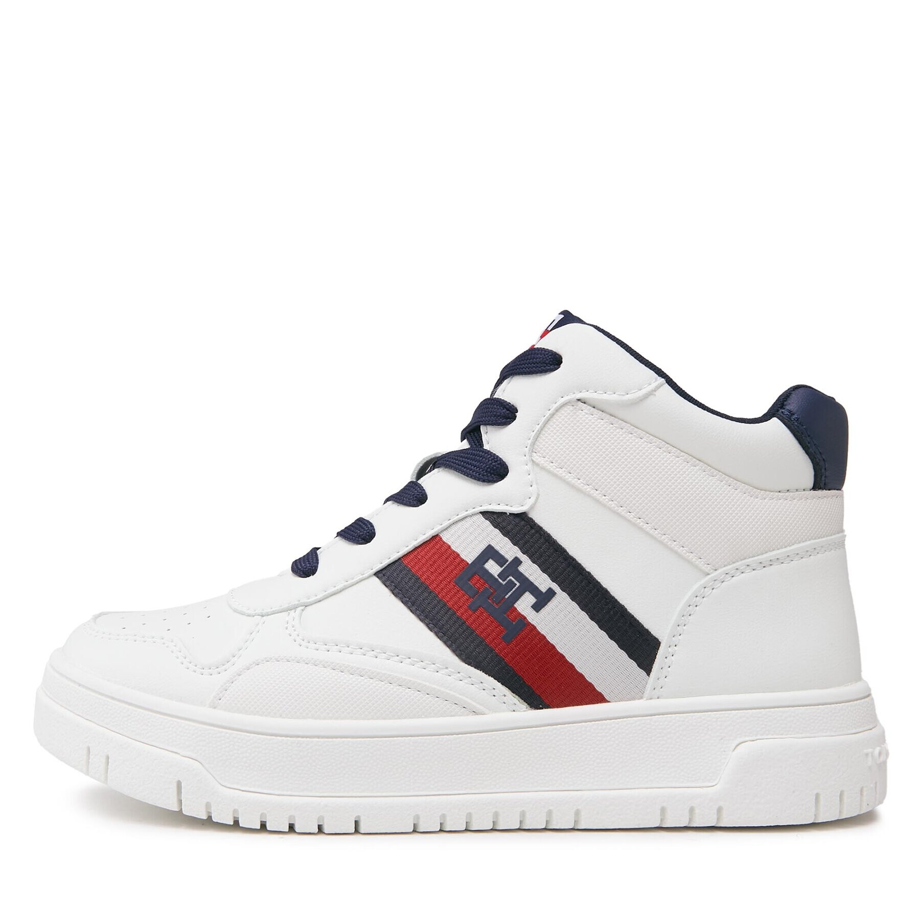 Tommy Hilfiger Sneakers T3X9-33121-1355A473 S Alb - Pled.ro