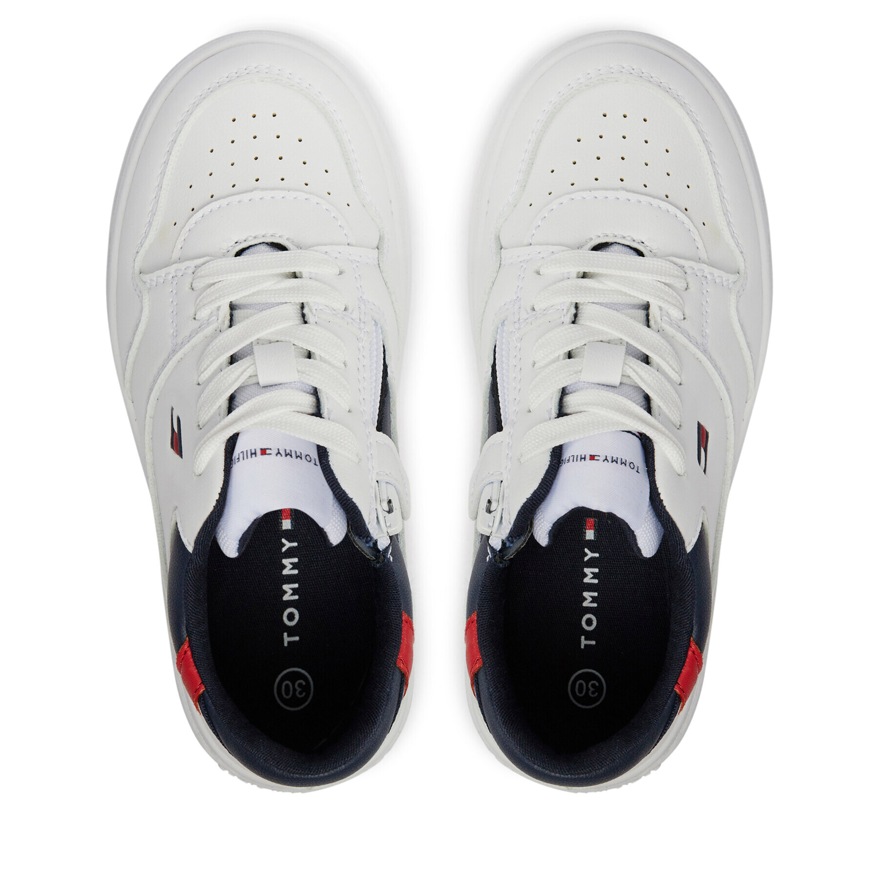 Tommy Hilfiger Sneakers T3X9-33367-1355 M Alb - Pled.ro