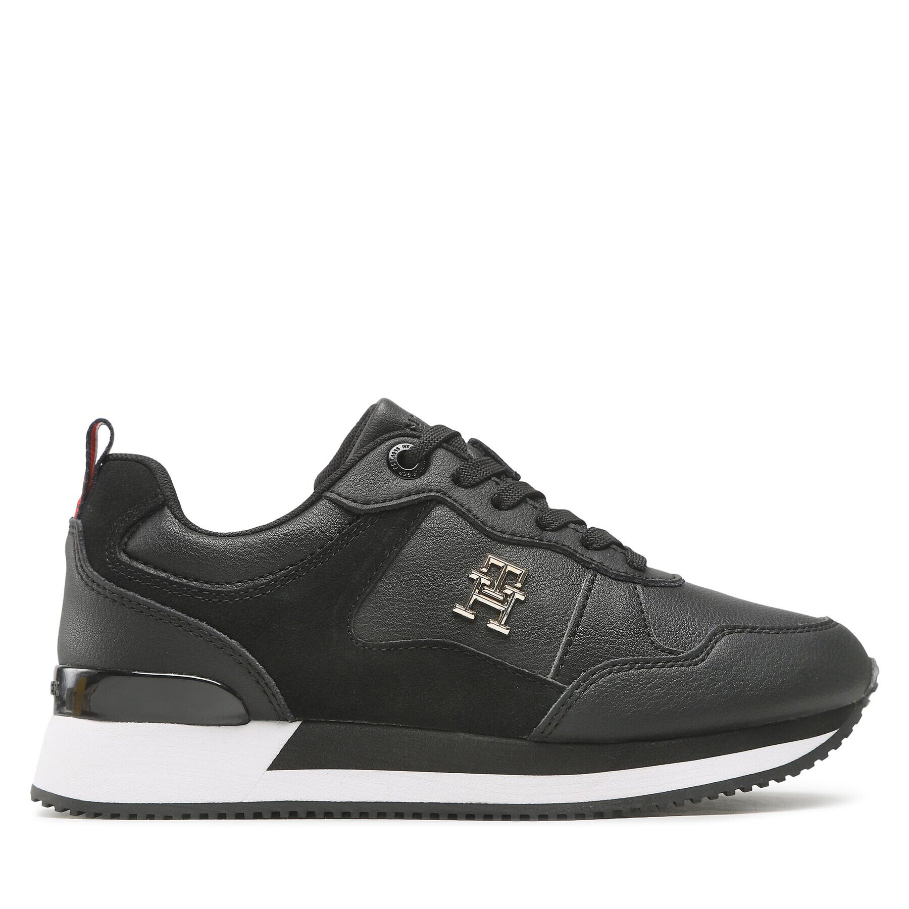 Tommy Hilfiger Sneakers Th Essential Runner FW0FW06860 Negru - Pled.ro