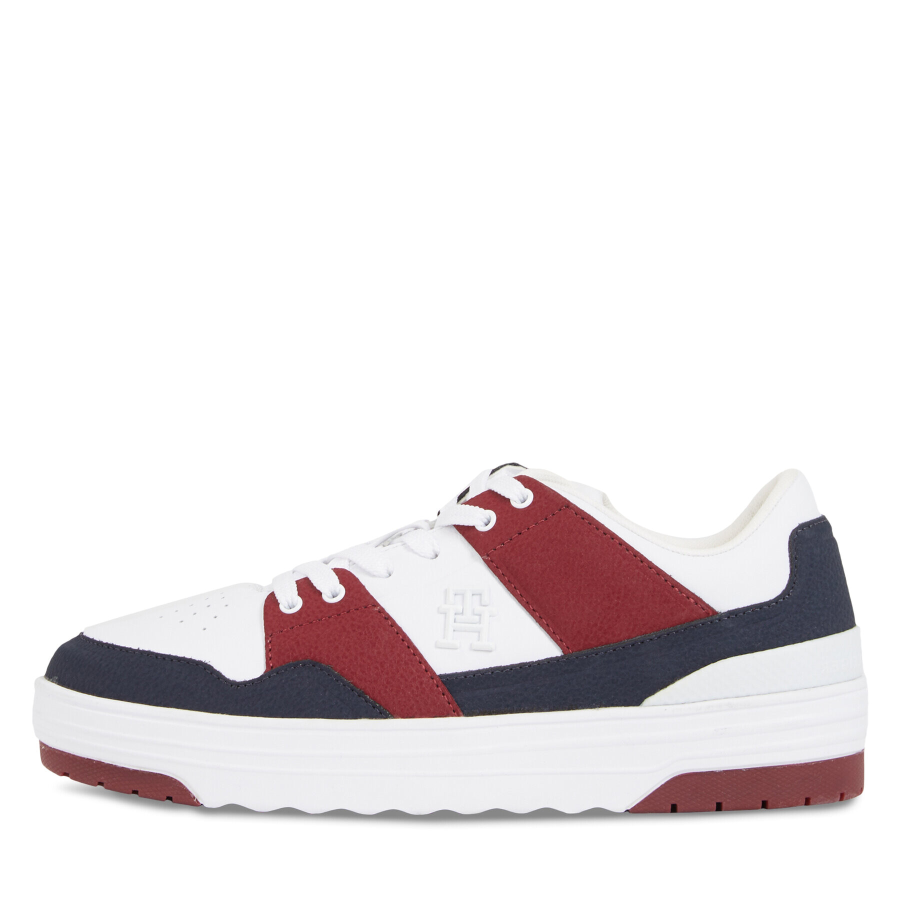 Tommy Hilfiger Sneakers Th Lo Basket Sneaker FW0FW07309 Albastru - Pled.ro