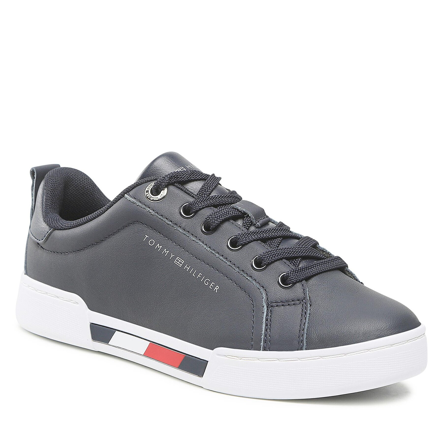 Tommy Hilfiger Sneakers Tricolor Insert Sneaker FW0FW06729 Bleumarin - Pled.ro