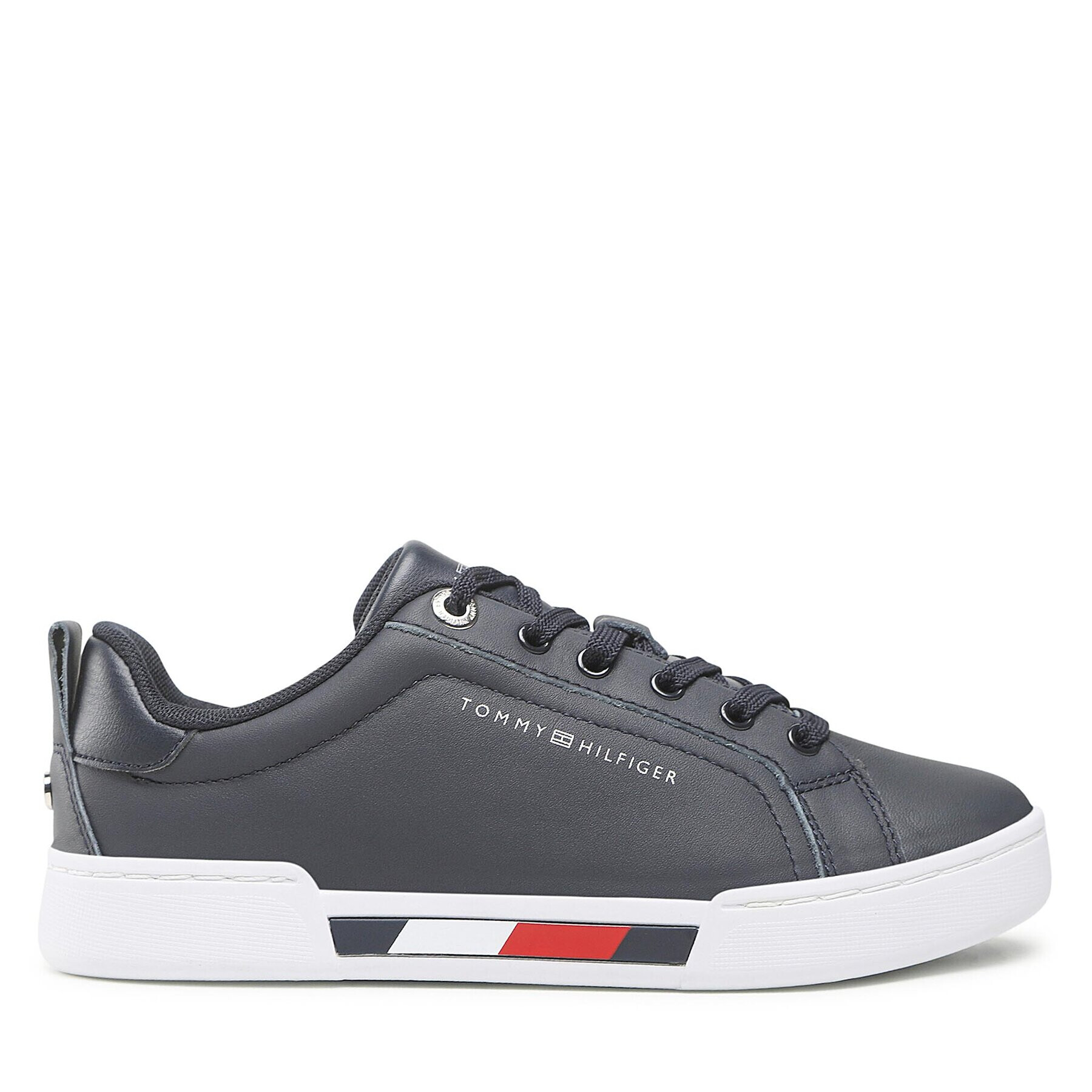 Tommy Hilfiger Sneakers Tricolor Insert Sneaker FW0FW06729 Bleumarin - Pled.ro