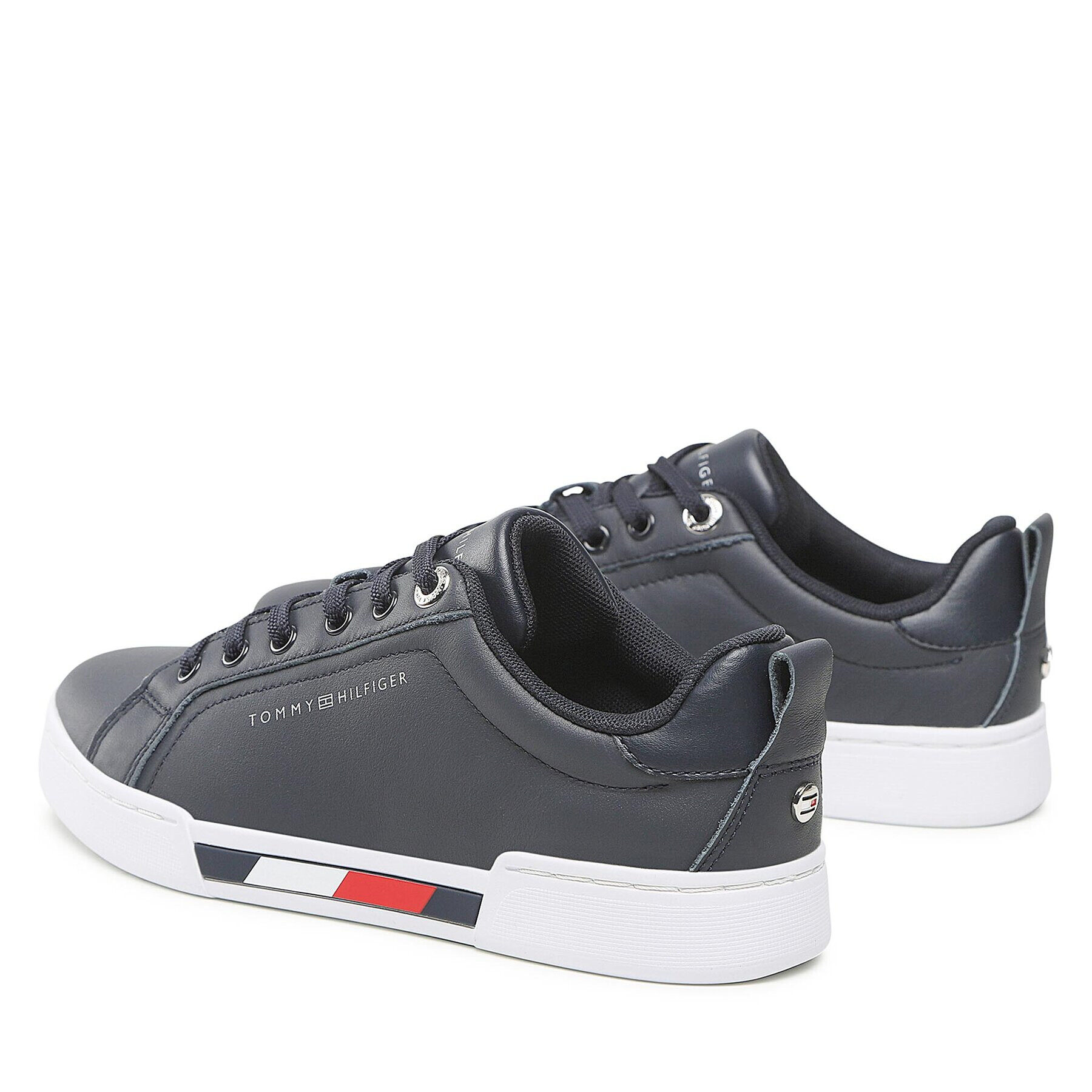 Tommy Hilfiger Sneakers Tricolor Insert Sneaker FW0FW06729 Bleumarin - Pled.ro