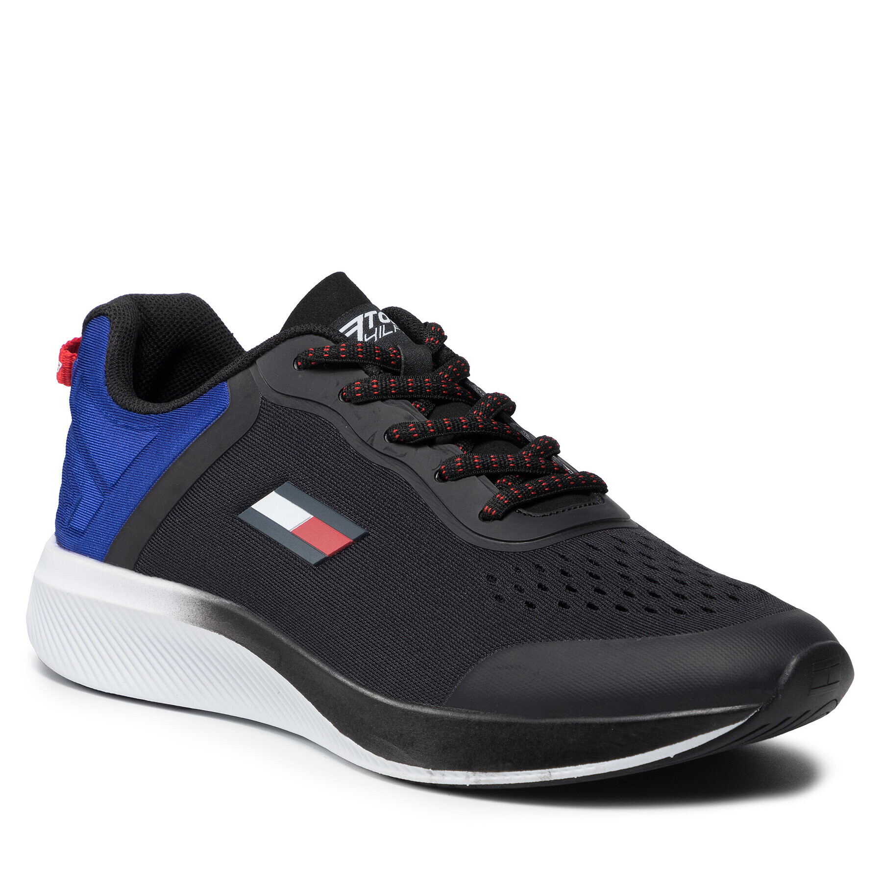 Tommy Hilfiger Sneakers Ts Pro Racer 1 FD0FD00029 Negru - Pled.ro