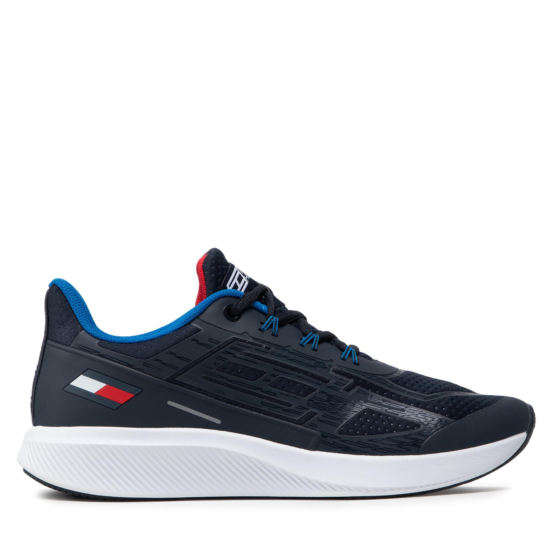 Tommy Hilfiger Sneakers Ts Sport 4 FD0FD00037 Bleumarin - Pled.ro