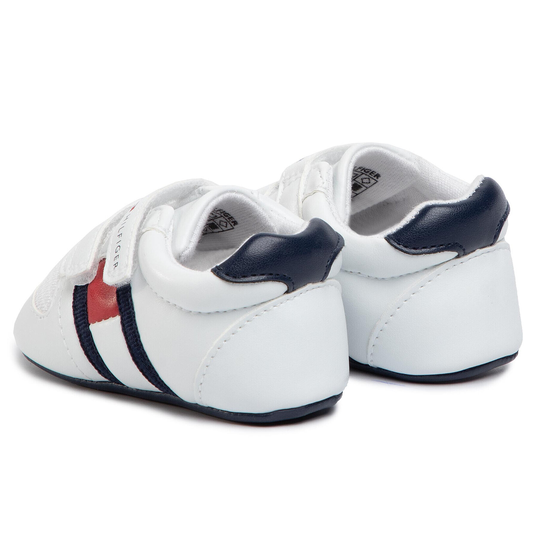 Tommy Hilfiger Sneakers Velcro Shoe T0B4-30191-0271 Alb - Pled.ro