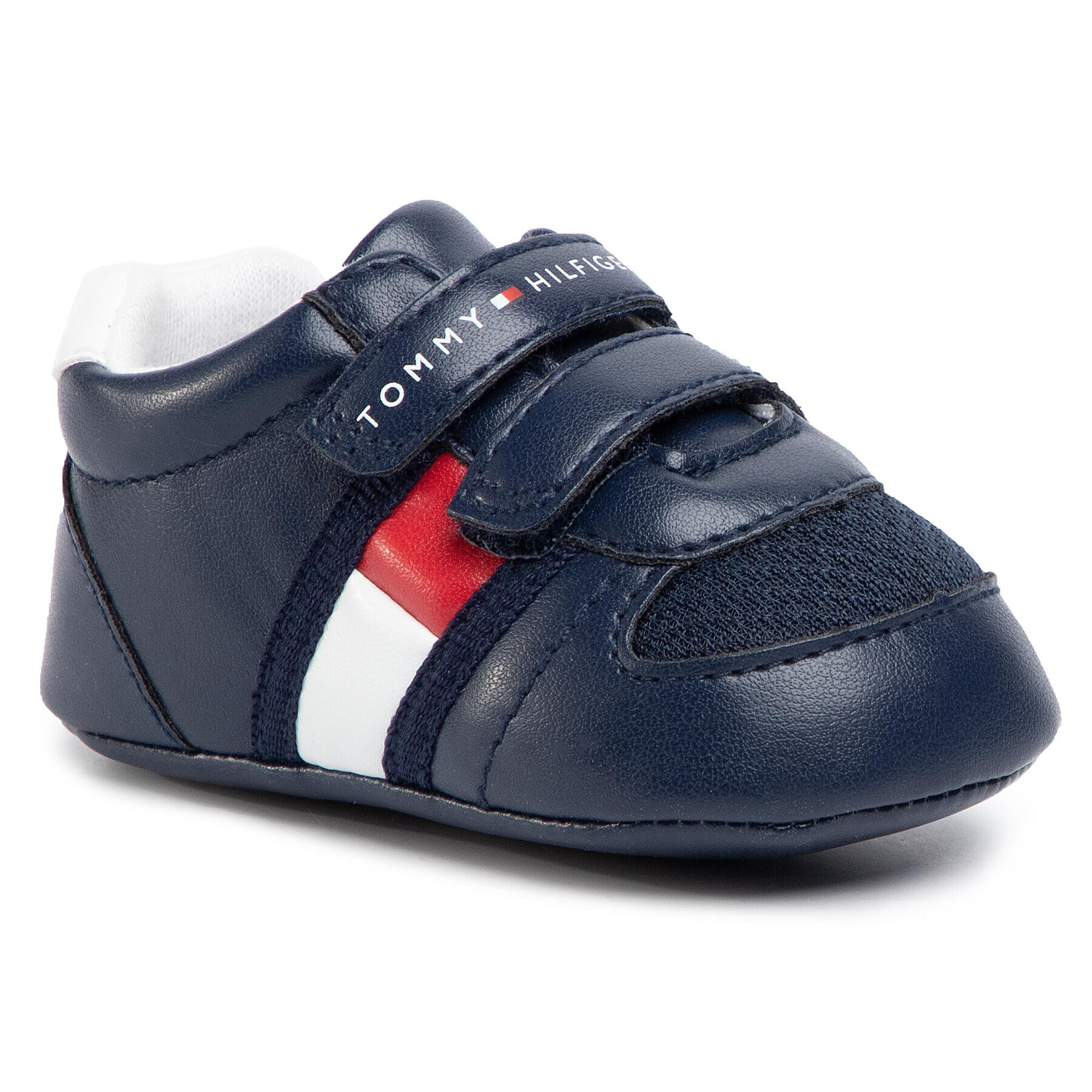 Tommy Hilfiger Sneakers Velcro Shoe T0B4-30191-0271 Bleumarin - Pled.ro