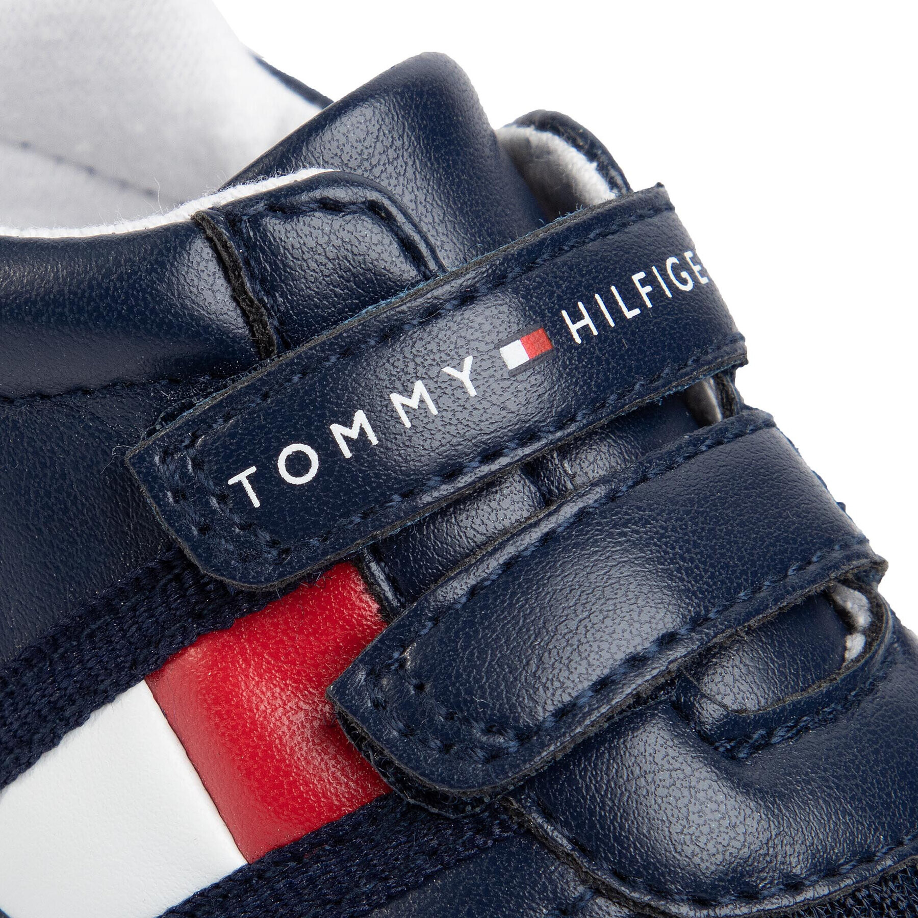 Tommy Hilfiger Sneakers Velcro Shoe T0B4-30191-0271 Bleumarin - Pled.ro