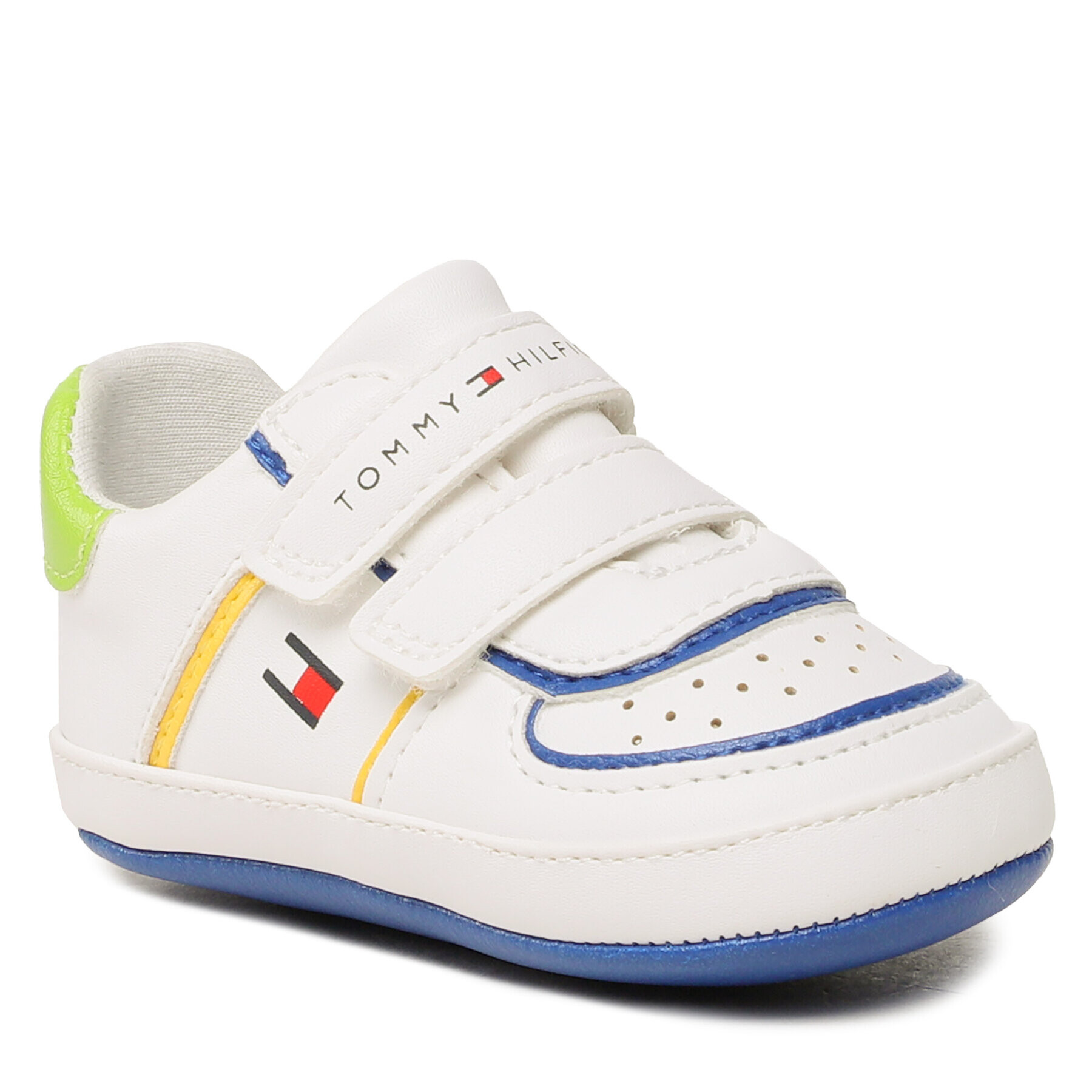 Tommy Hilfiger Sneakers Velcro Shoe T0B4-32819-1582 Alb - Pled.ro