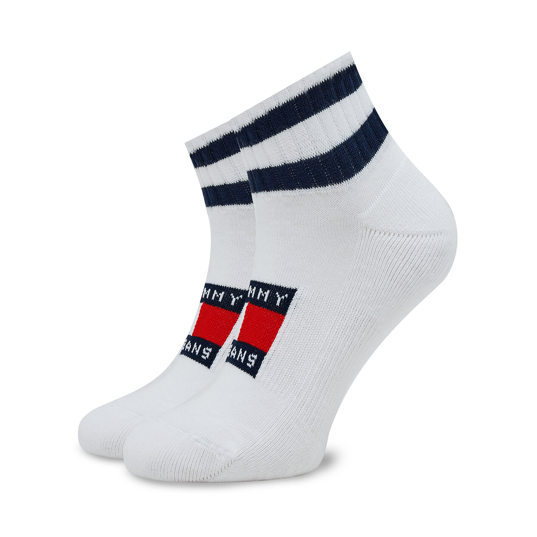 Tommy Hilfiger Șosete Înalte Unisex 701226106 Alb - Pled.ro