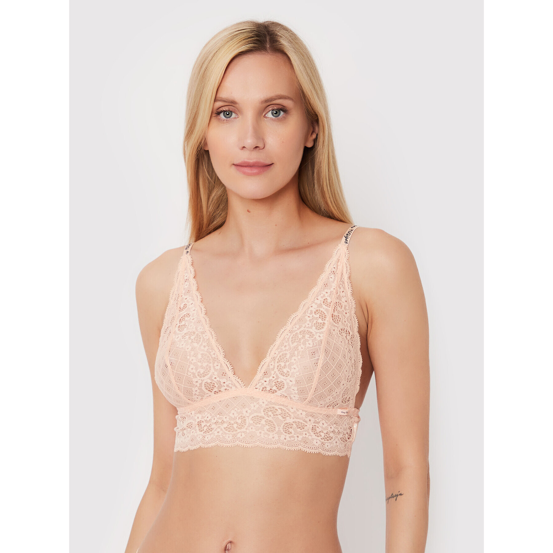 Tommy Hilfiger Sutien Bralette UW0UW03167 Portocaliu - Pled.ro