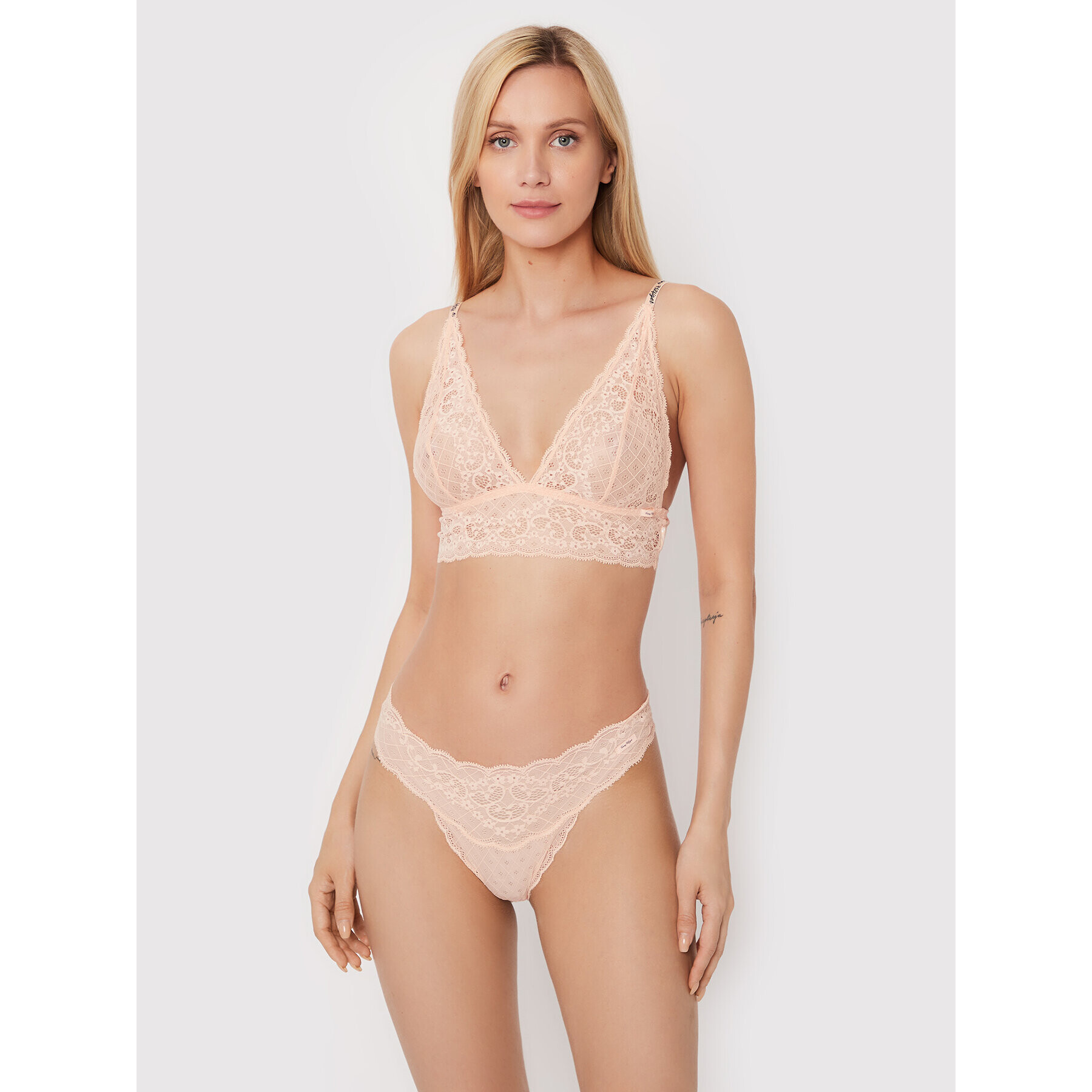 Tommy Hilfiger Sutien Bralette UW0UW03167 Portocaliu - Pled.ro