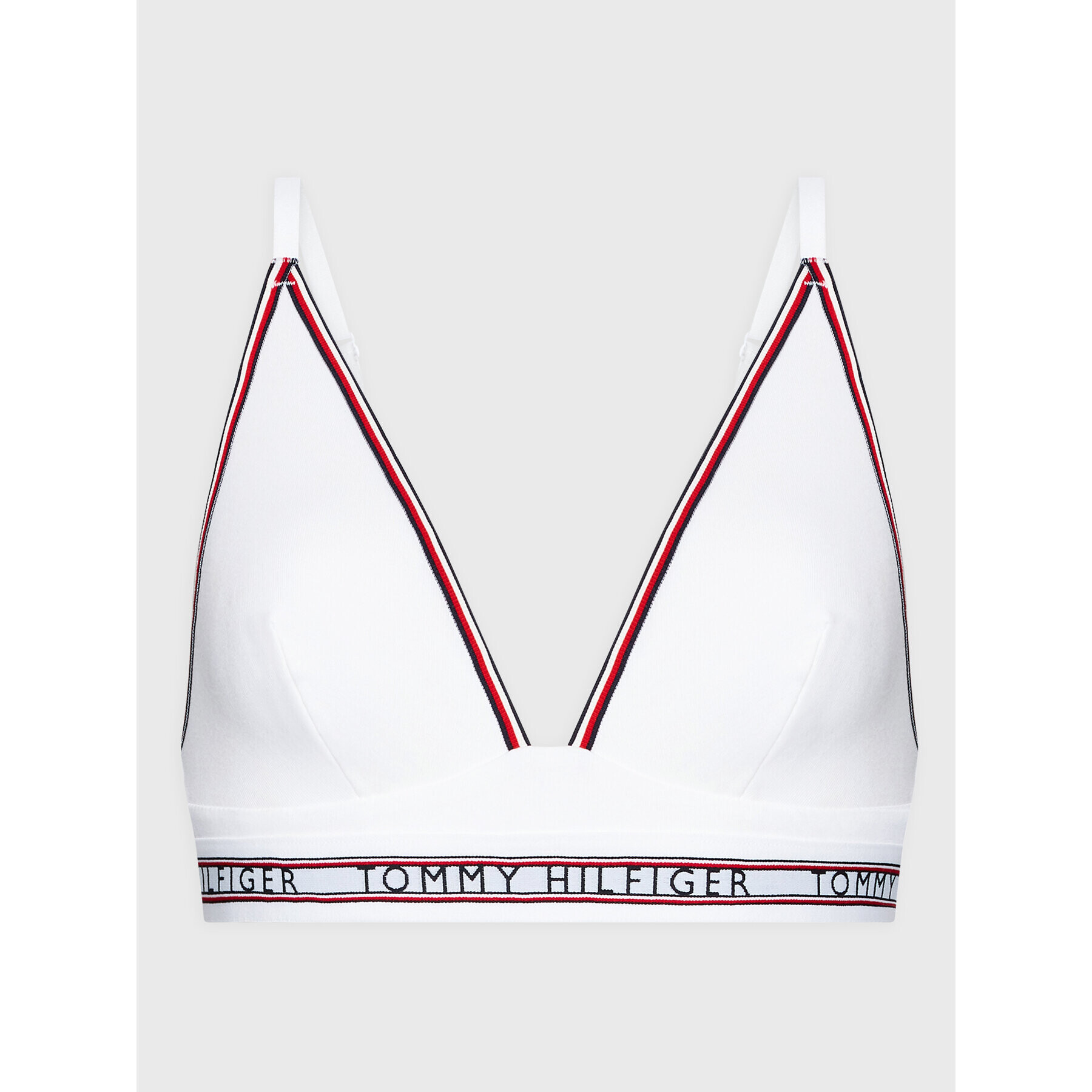 Tommy Hilfiger Sutien Bralette UW0UW03504 Alb - Pled.ro