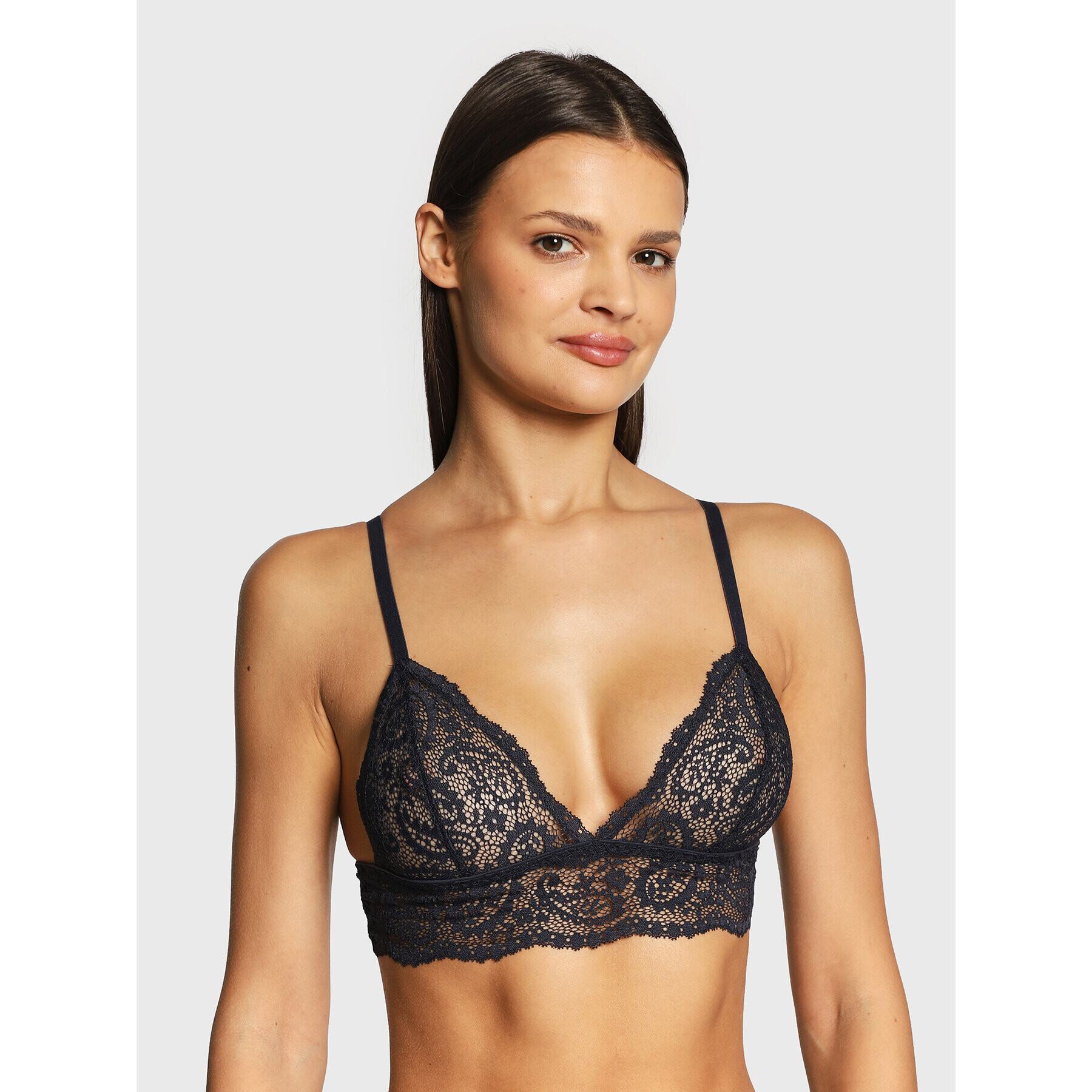 Tommy Hilfiger Sutien Bralette UW0UW03807 Bleumarin - Pled.ro