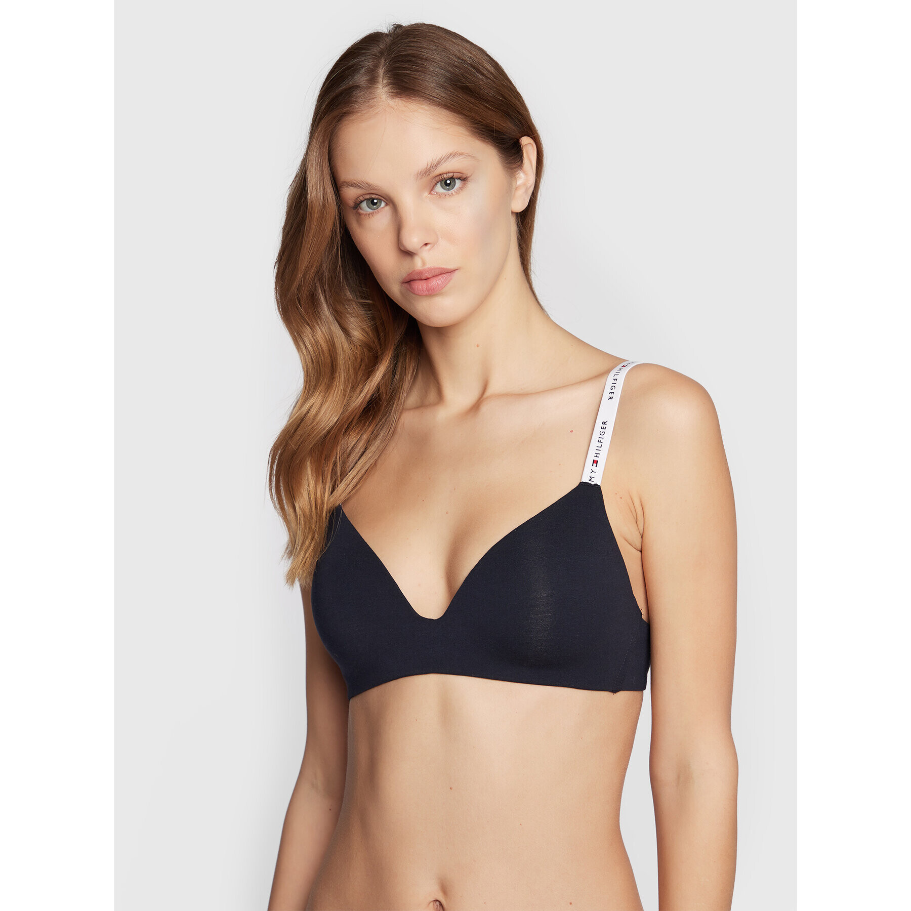 Tommy Hilfiger Sutien Bralette UW0UW03821 Bleumarin - Pled.ro