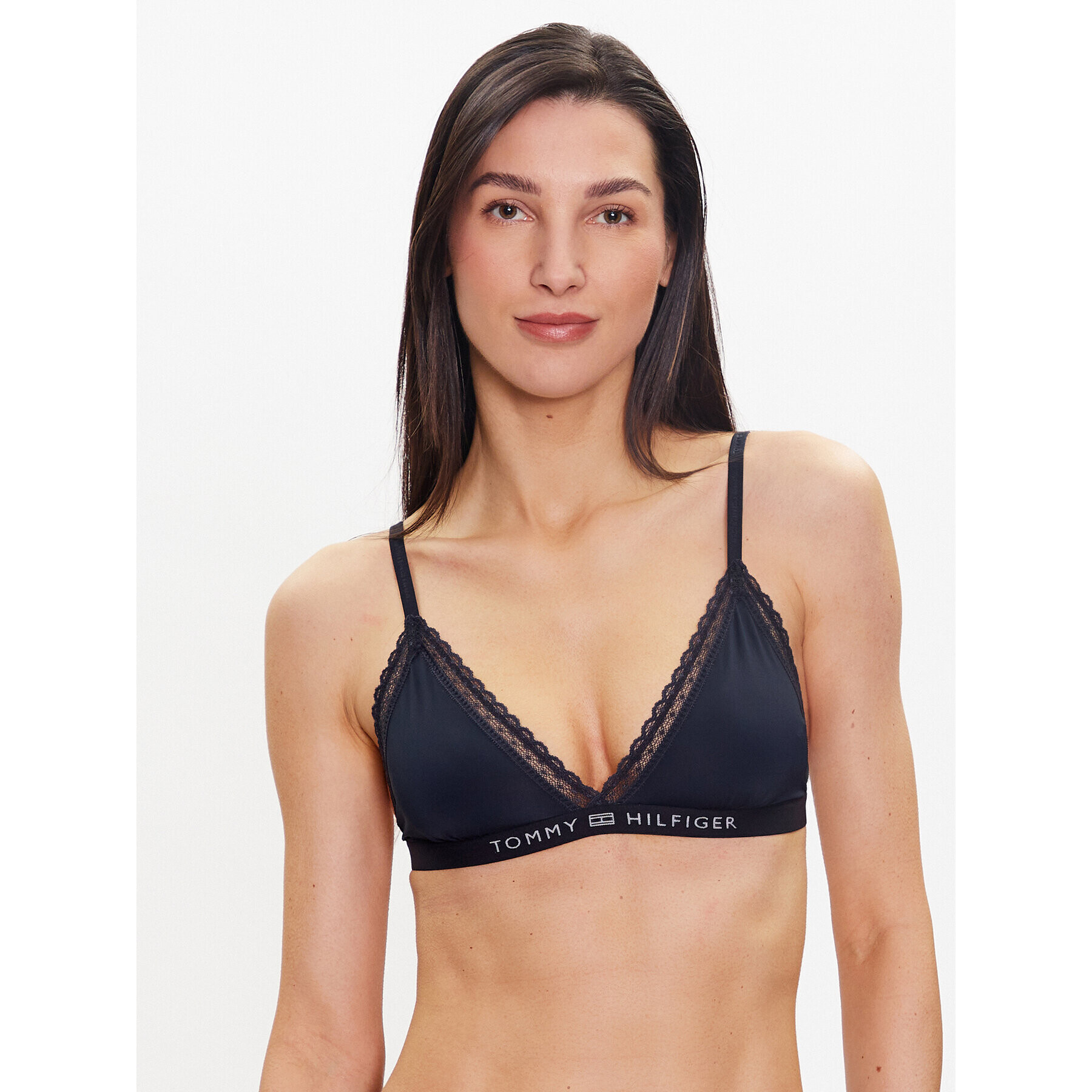 Tommy Hilfiger Sutien Bralette UW0UW04242 Bleumarin - Pled.ro