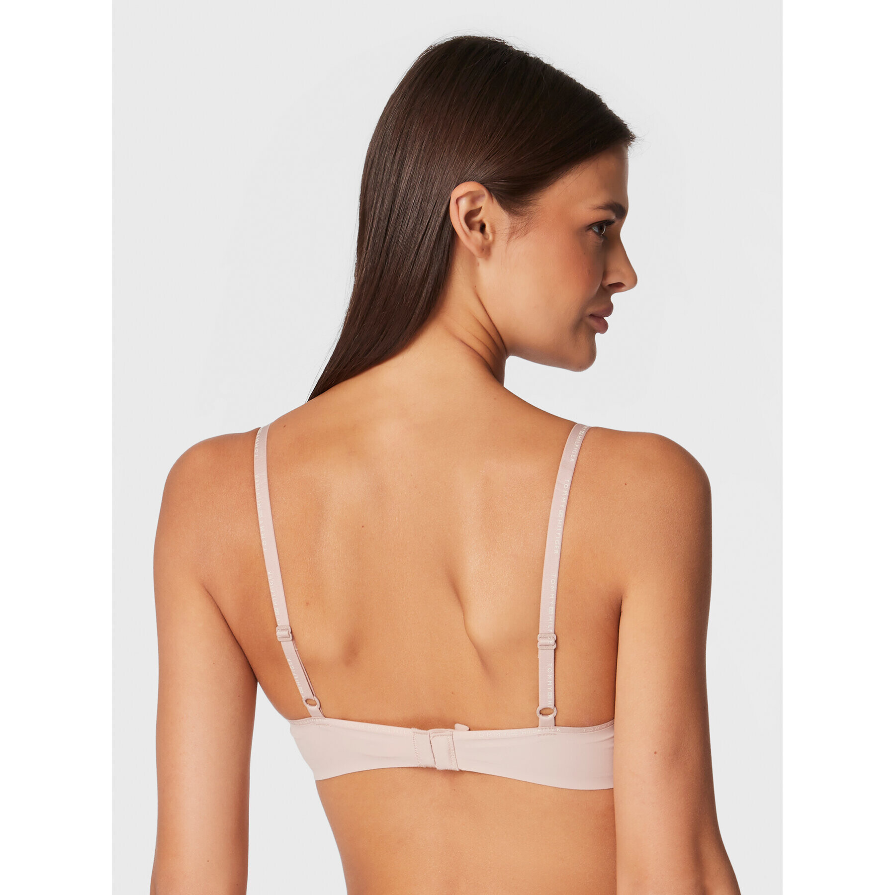 Tommy Hilfiger Sutien fără armătură UW0UW03824 Bej - Pled.ro