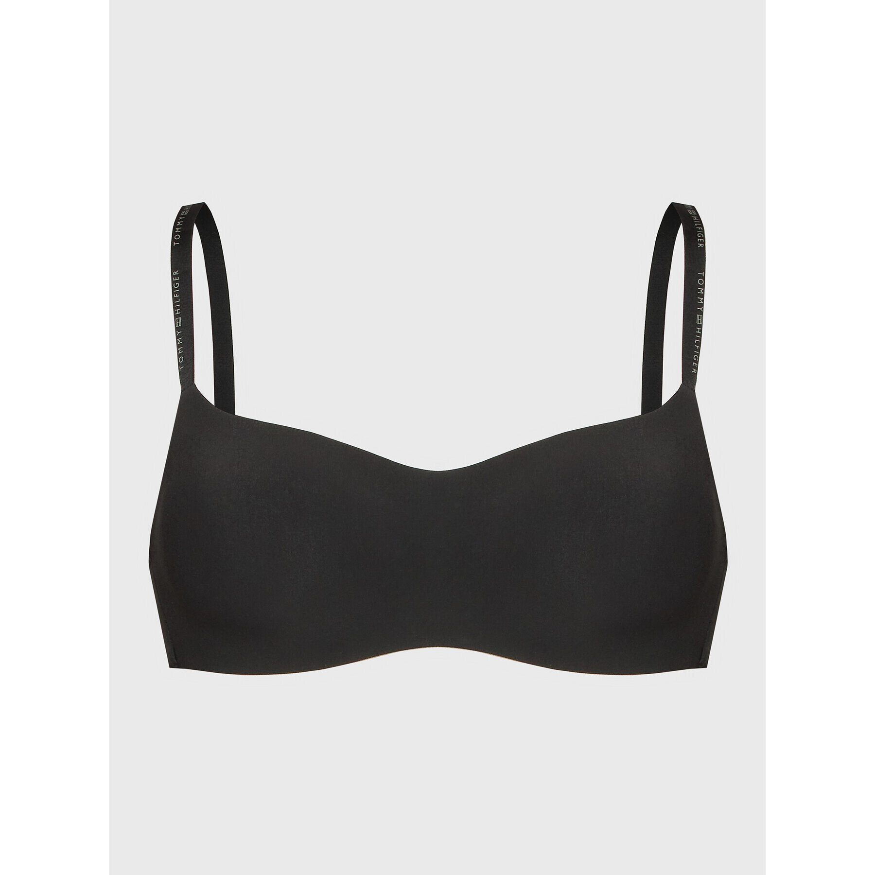 Tommy Hilfiger Sutien fără armătură UW0UW03824 Negru - Pled.ro