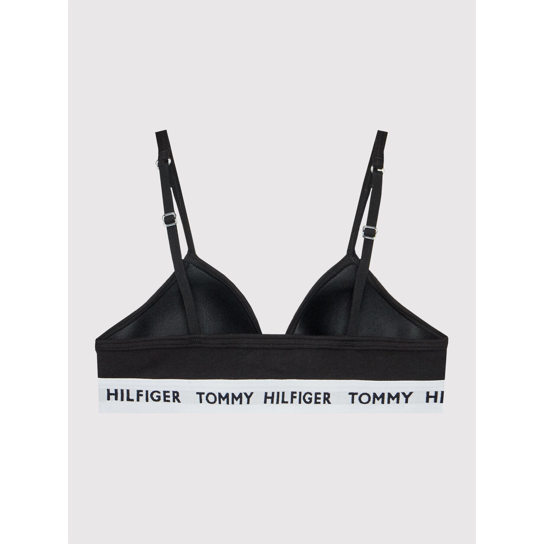 Tommy Hilfiger Sutien Padded Triangle UG0UG00428 Negru - Pled.ro