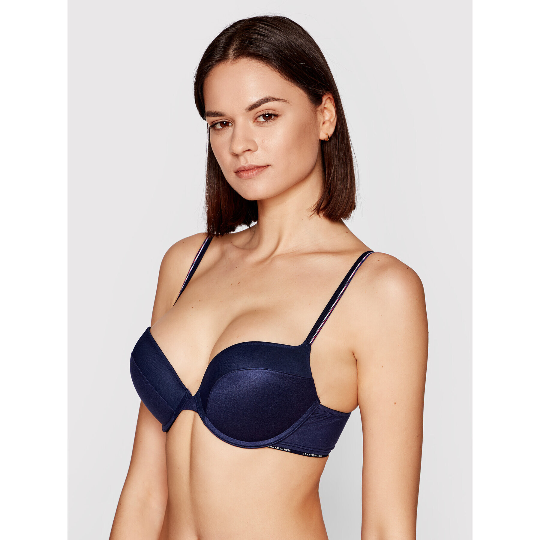 Tommy Hilfiger Sutien Push-up 1387905867 Bleumarin - Pled.ro