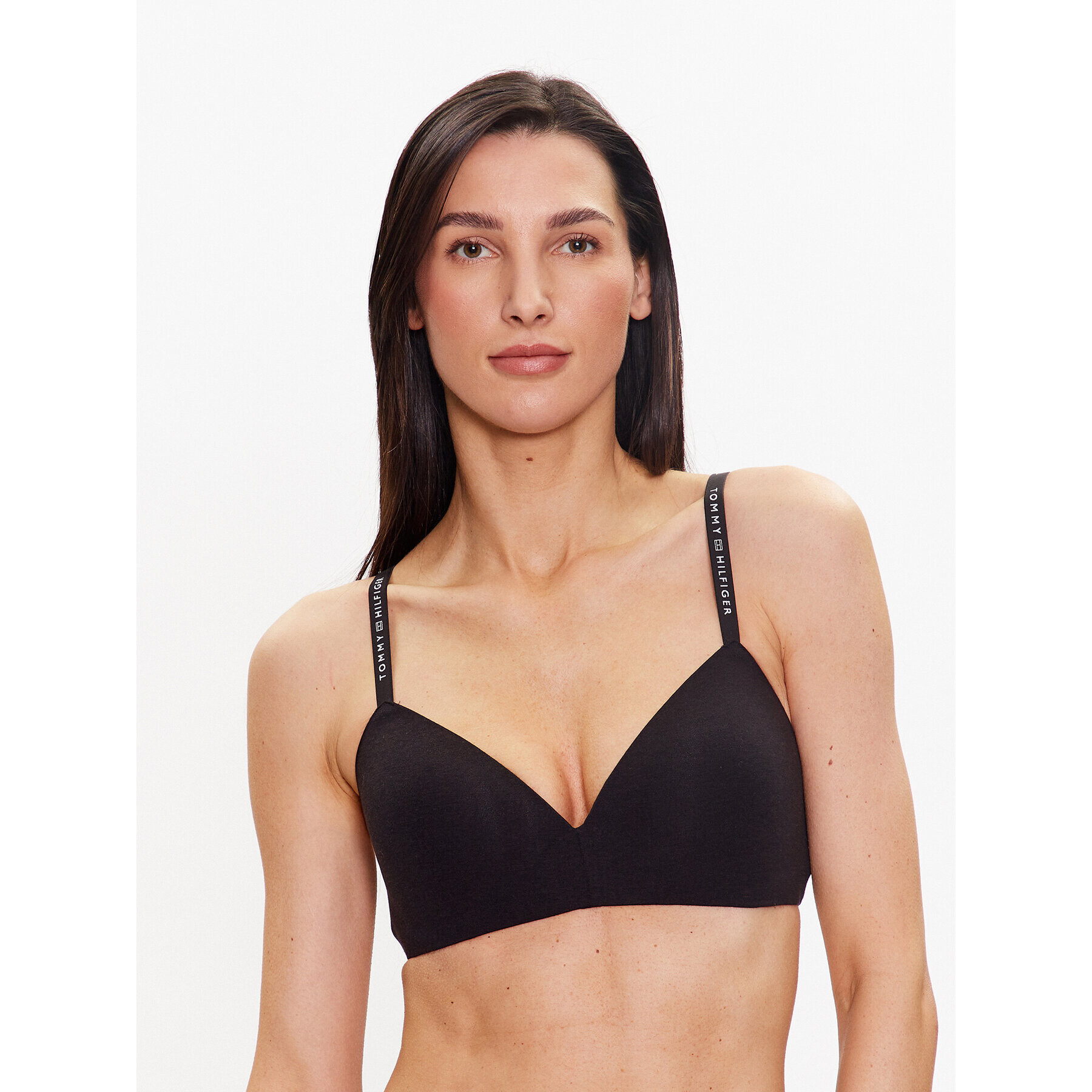 Tommy Hilfiger Sutien Push-up UW0UW04235 Negru - Pled.ro