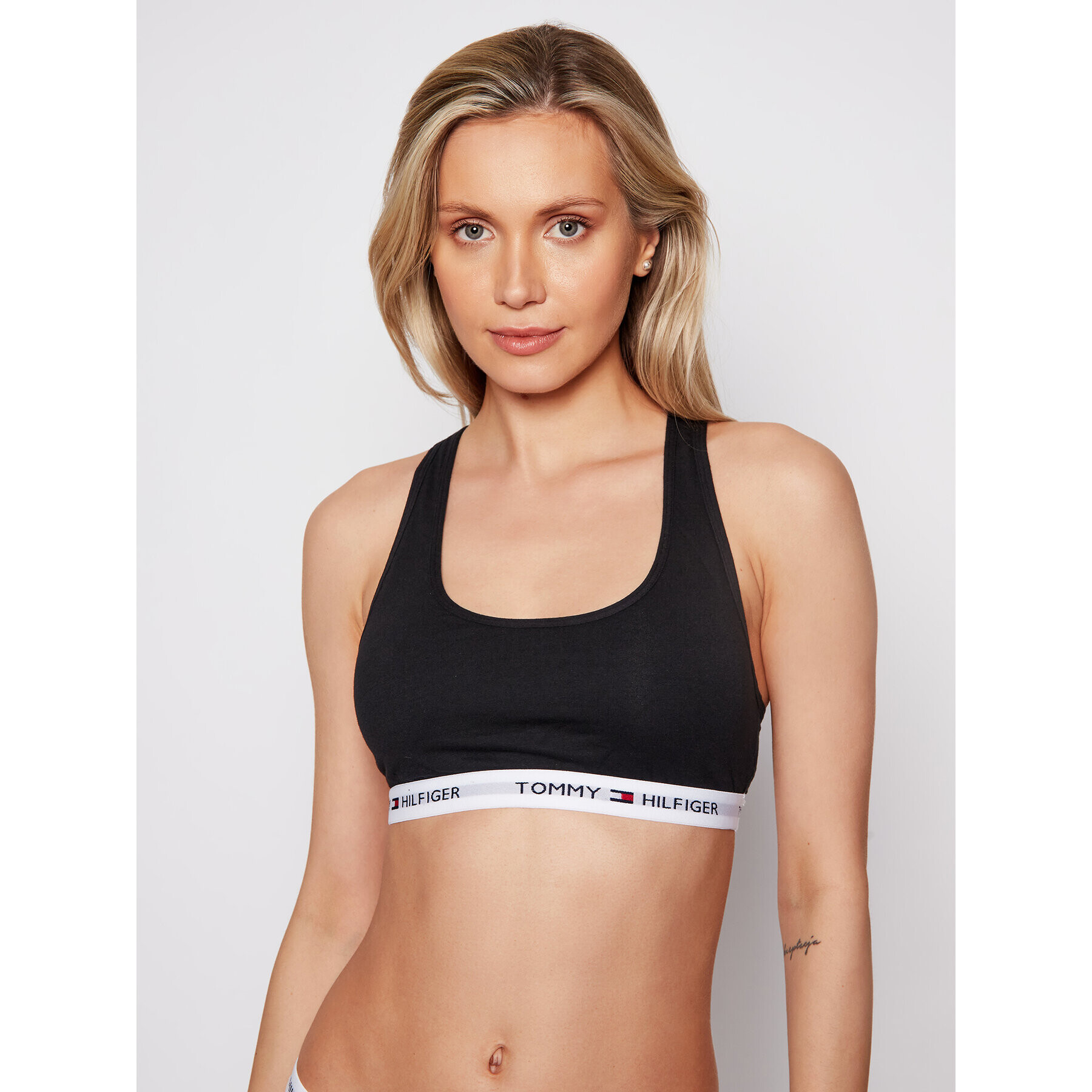 Tommy Hilfiger Sutien top 1387904878 Negru - Pled.ro