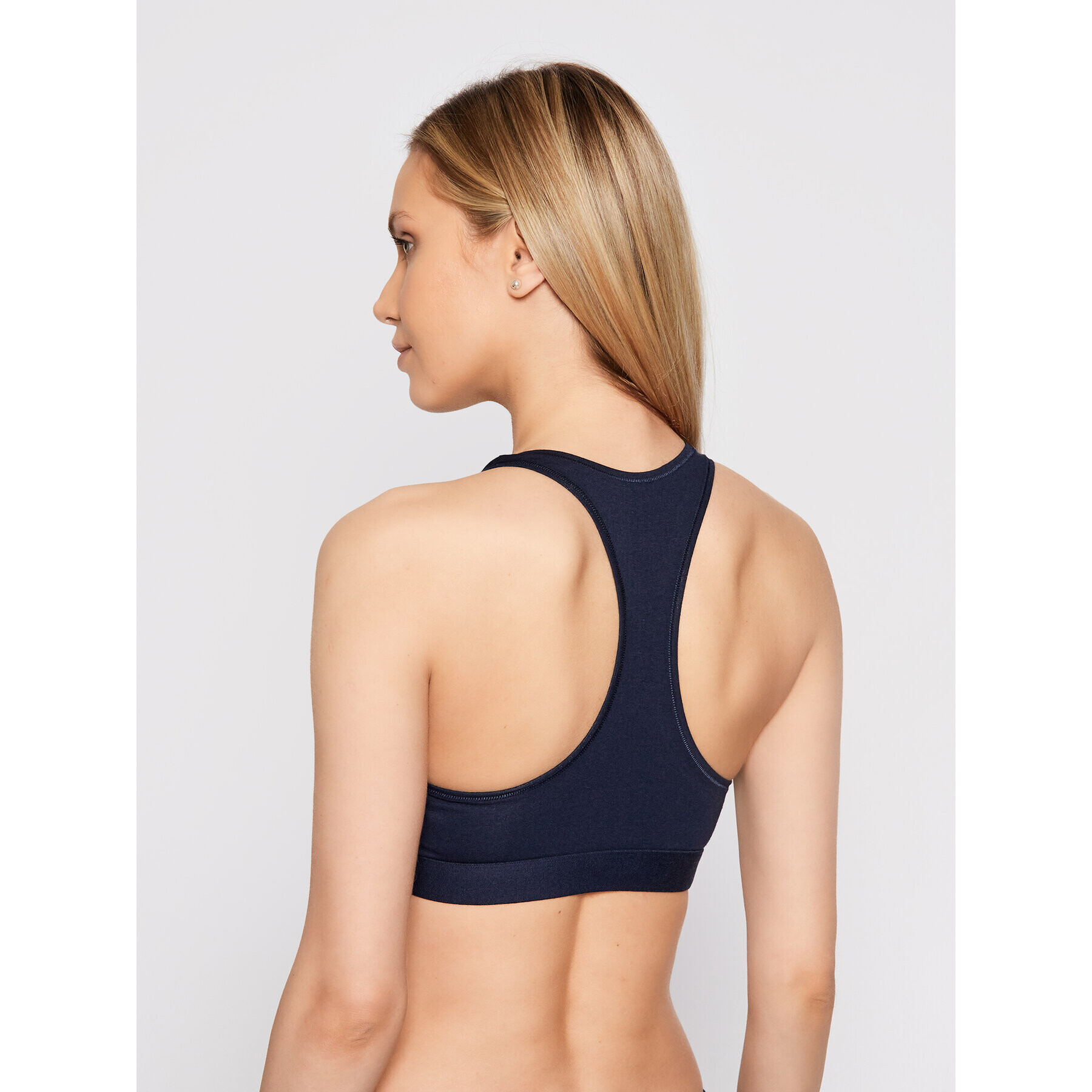 Tommy Hilfiger Sutien top Bralette UW0UW02037 Bleumarin - Pled.ro