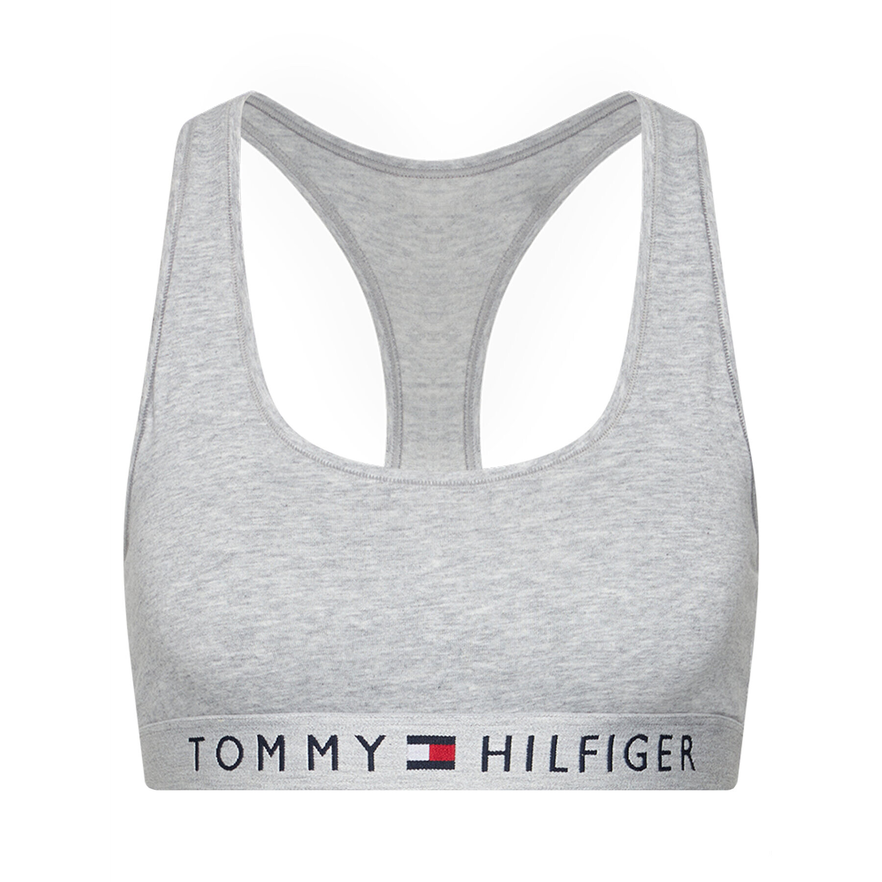 Tommy Hilfiger Sutien top Bralette UW0UW02037 Gri - Pled.ro