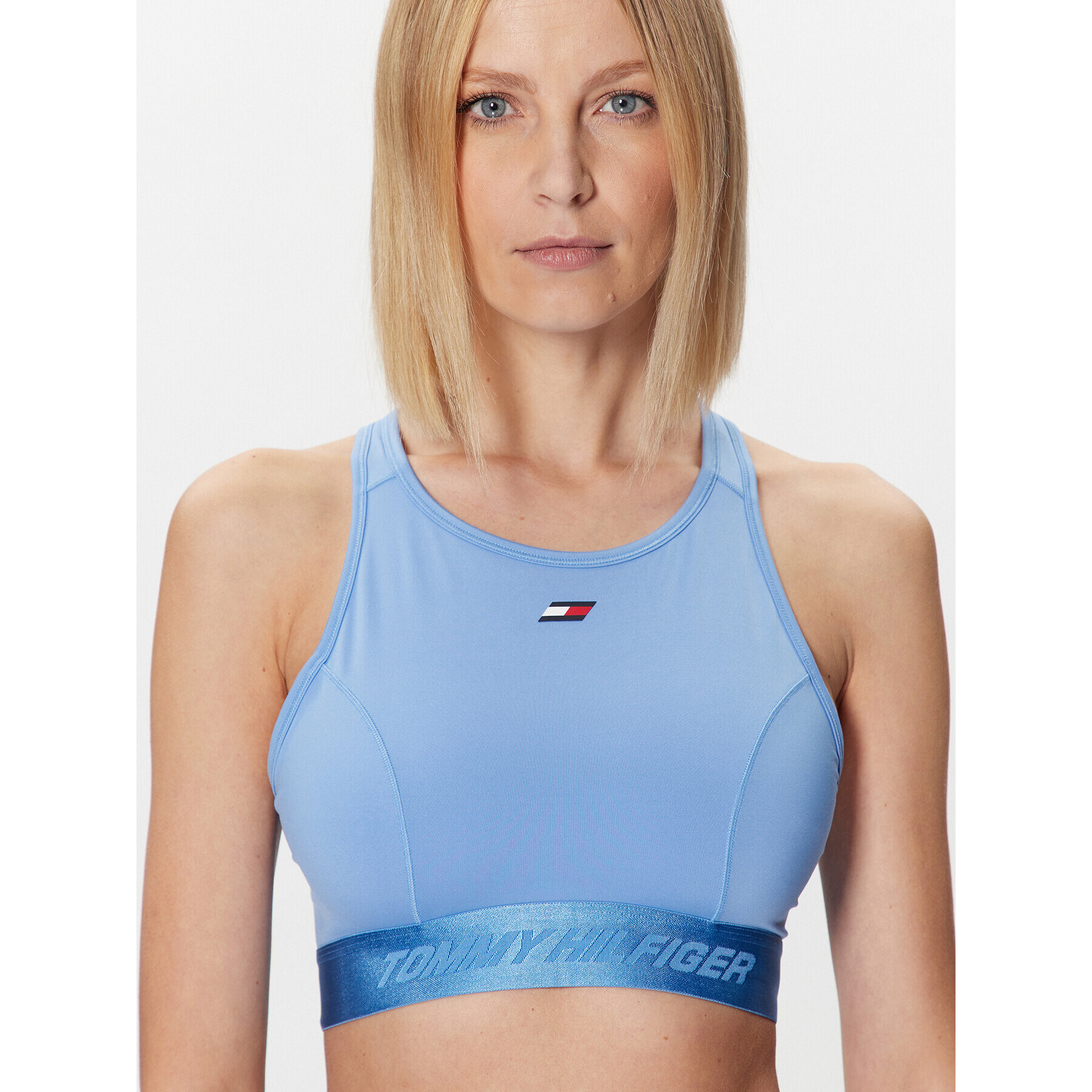 Tommy Hilfiger Sutien top Essentials S10S101621 Albastru - Pled.ro