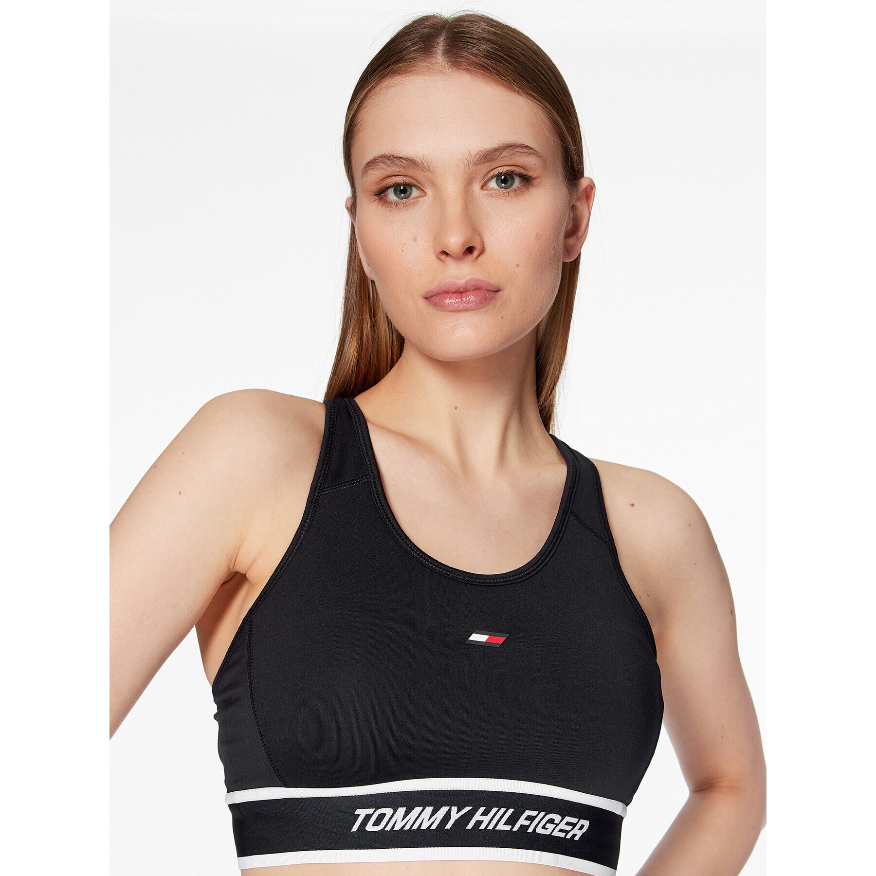 Tommy Hilfiger Sutien top S10S101629 Bleumarin - Pled.ro