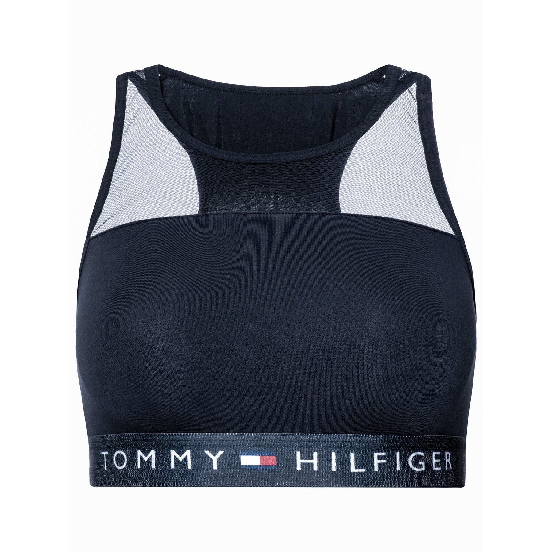 Tommy Hilfiger Sutien top UW0UW00012 Bleumarin - Pled.ro