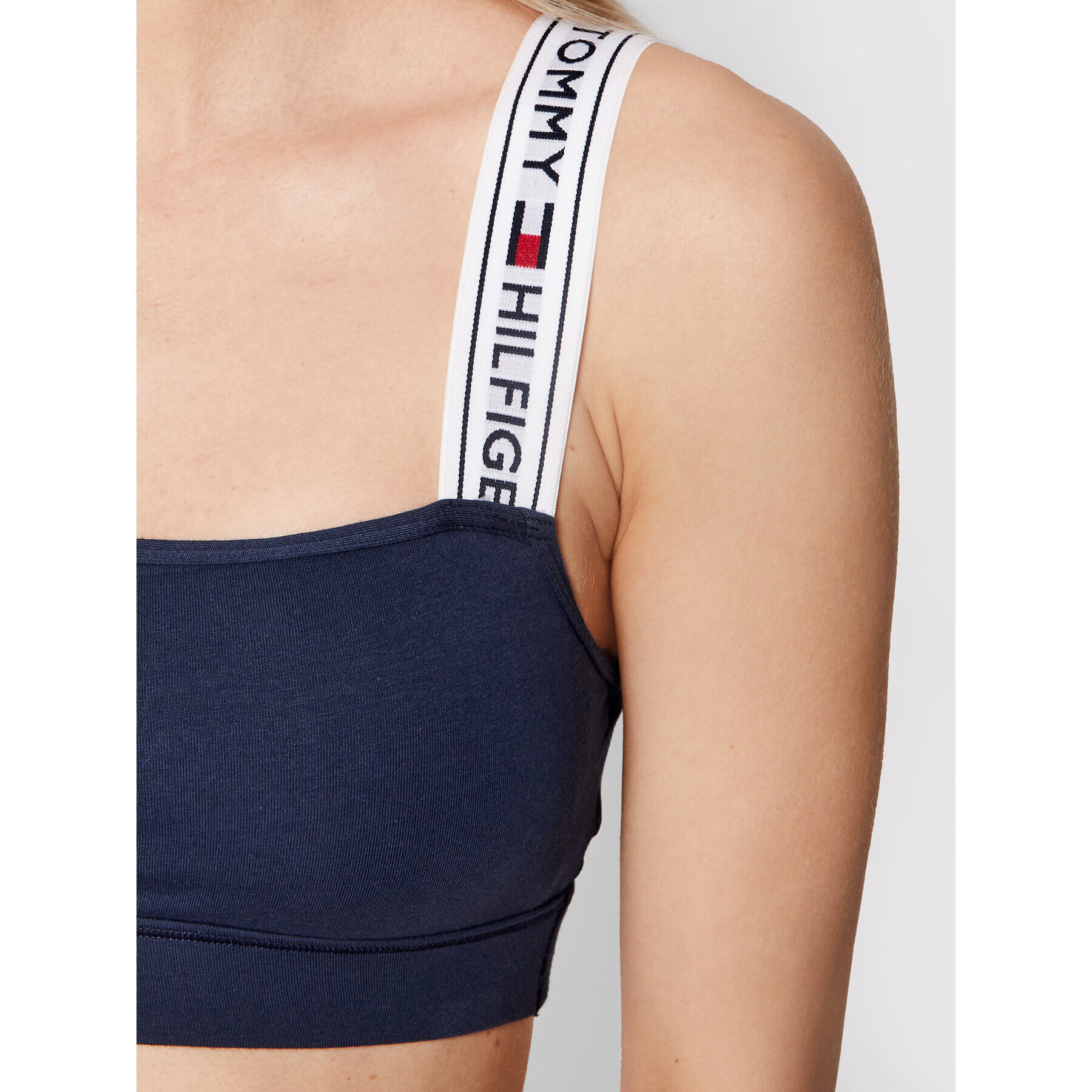 Tommy Hilfiger Sutien top UW0UW00531 Bleumarin - Pled.ro