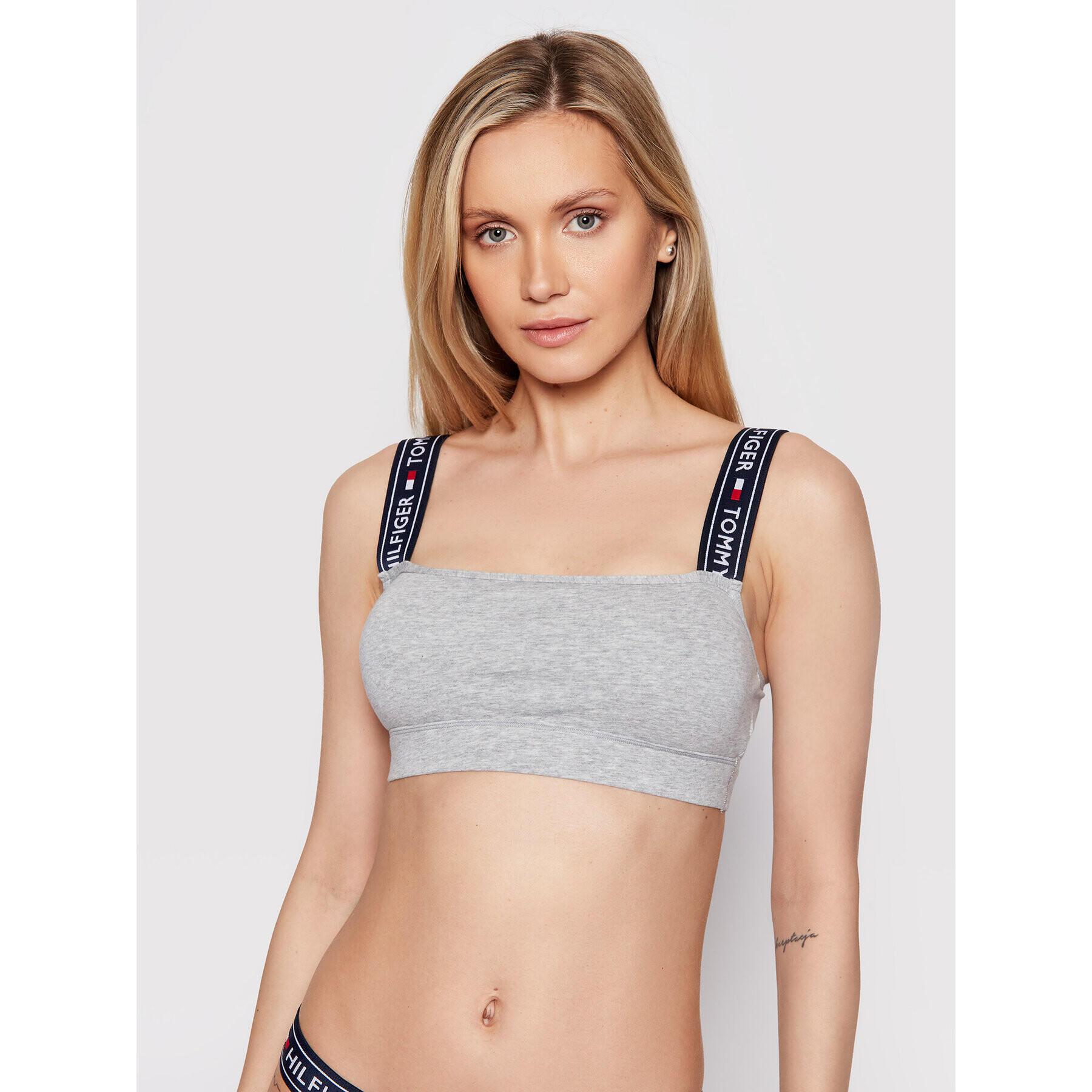 Tommy Hilfiger Sutien top UW0UW00531 Gri - Pled.ro