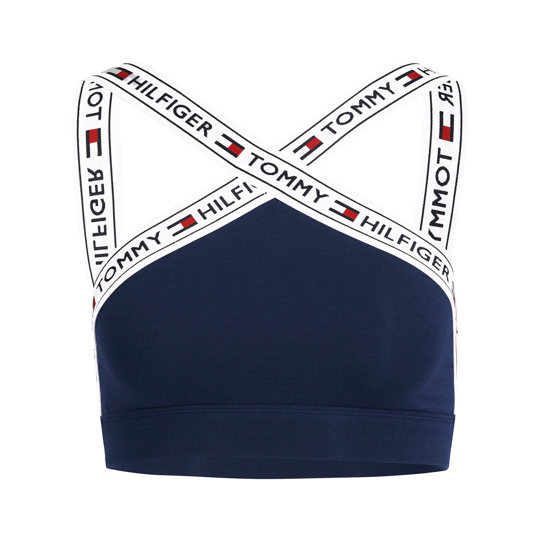 Tommy Hilfiger Sutien top UW0UW00551 Bleumarin - Pled.ro