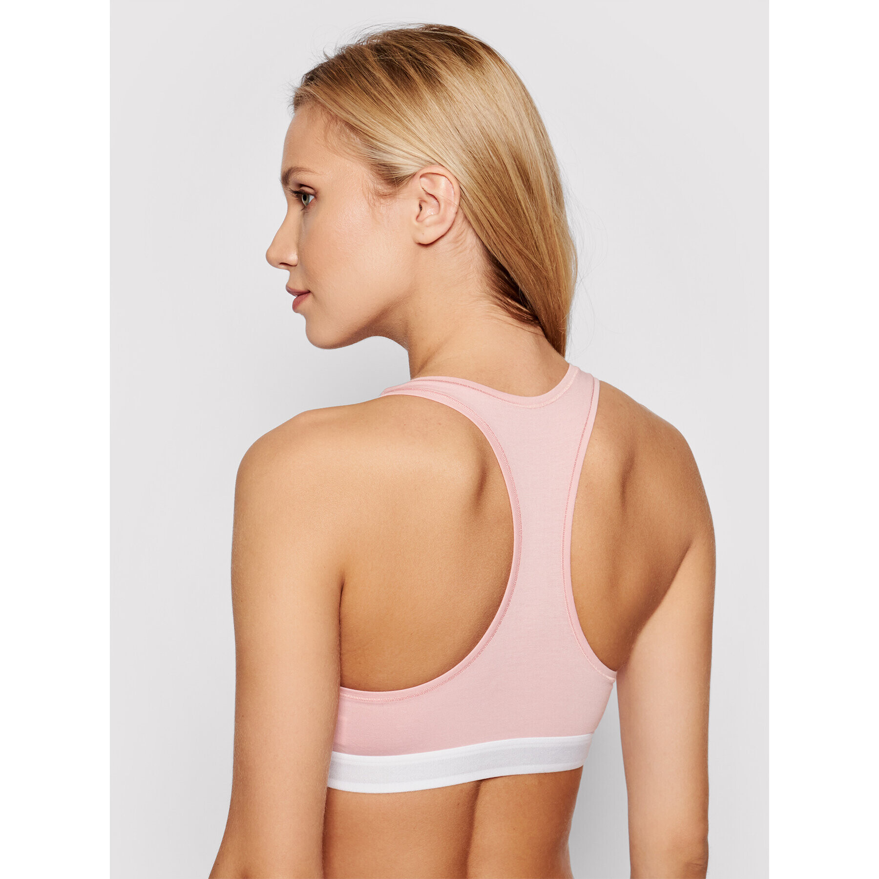 Tommy Hilfiger Sutien top UW0UW02037 Roz - Pled.ro