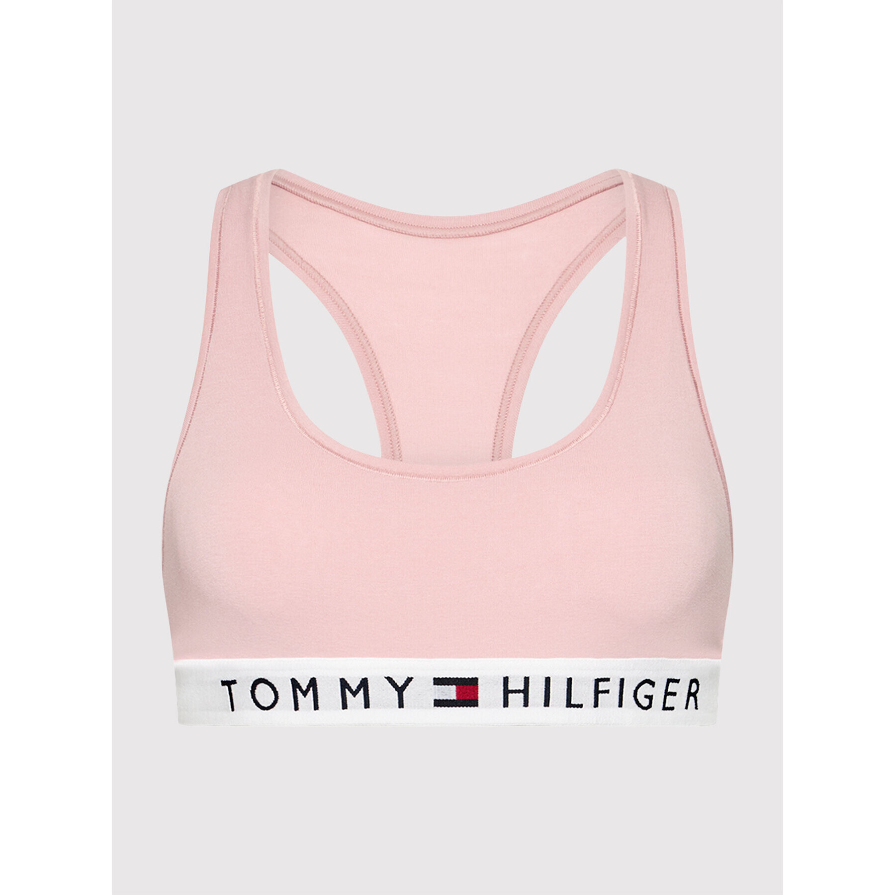 Tommy Hilfiger Sutien top UW0UW02037 Roz - Pled.ro