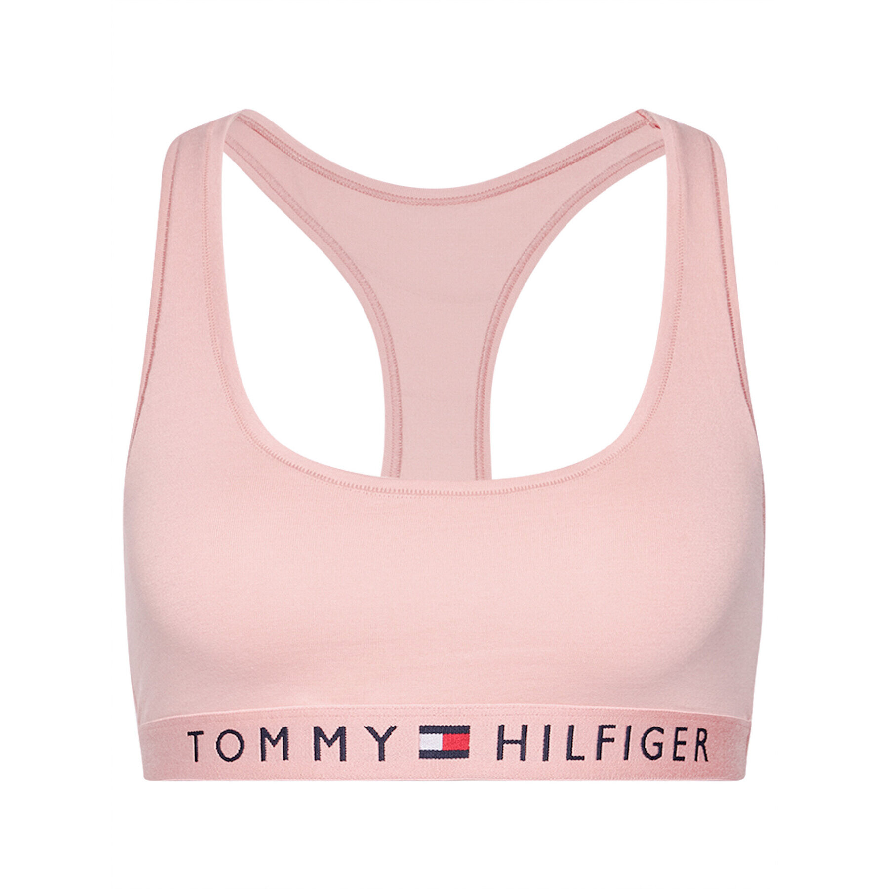 Tommy Hilfiger Sutien top UW0UW02037 Roz - Pled.ro