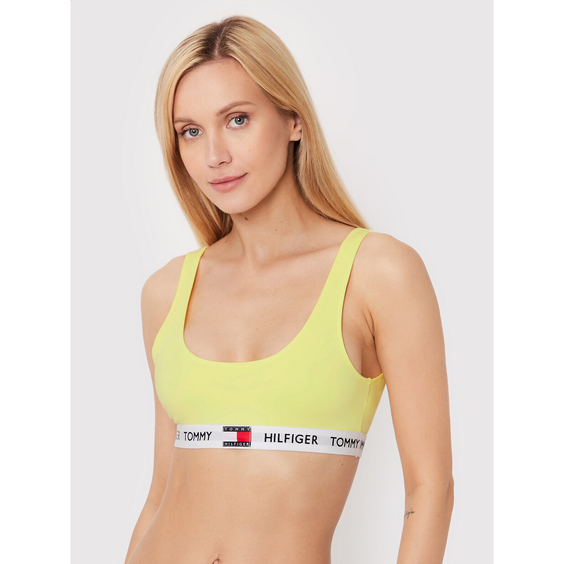 Tommy Hilfiger Sutien top UW0UW02225 Galben - Pled.ro