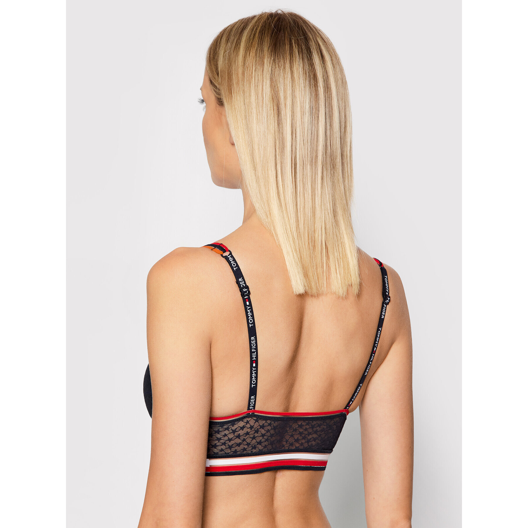 Tommy Hilfiger Sutien top UW0UW02761 Bleumarin - Pled.ro