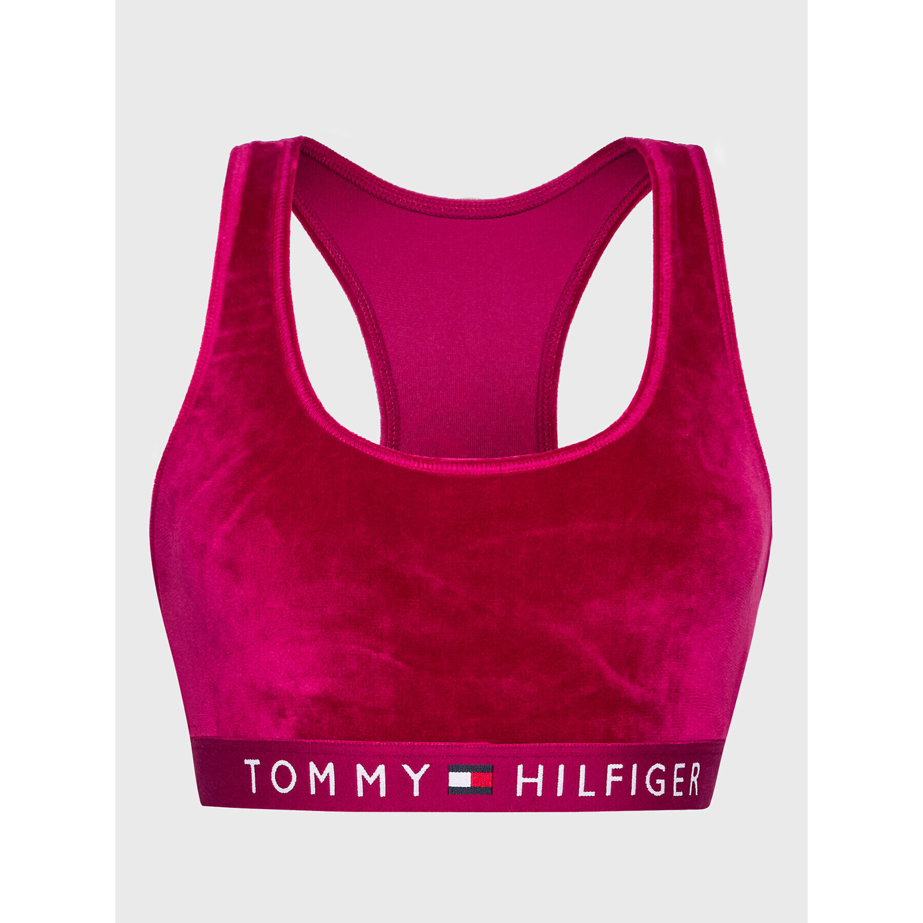 Tommy Hilfiger Sutien top UW0UW03979 Roz - Pled.ro