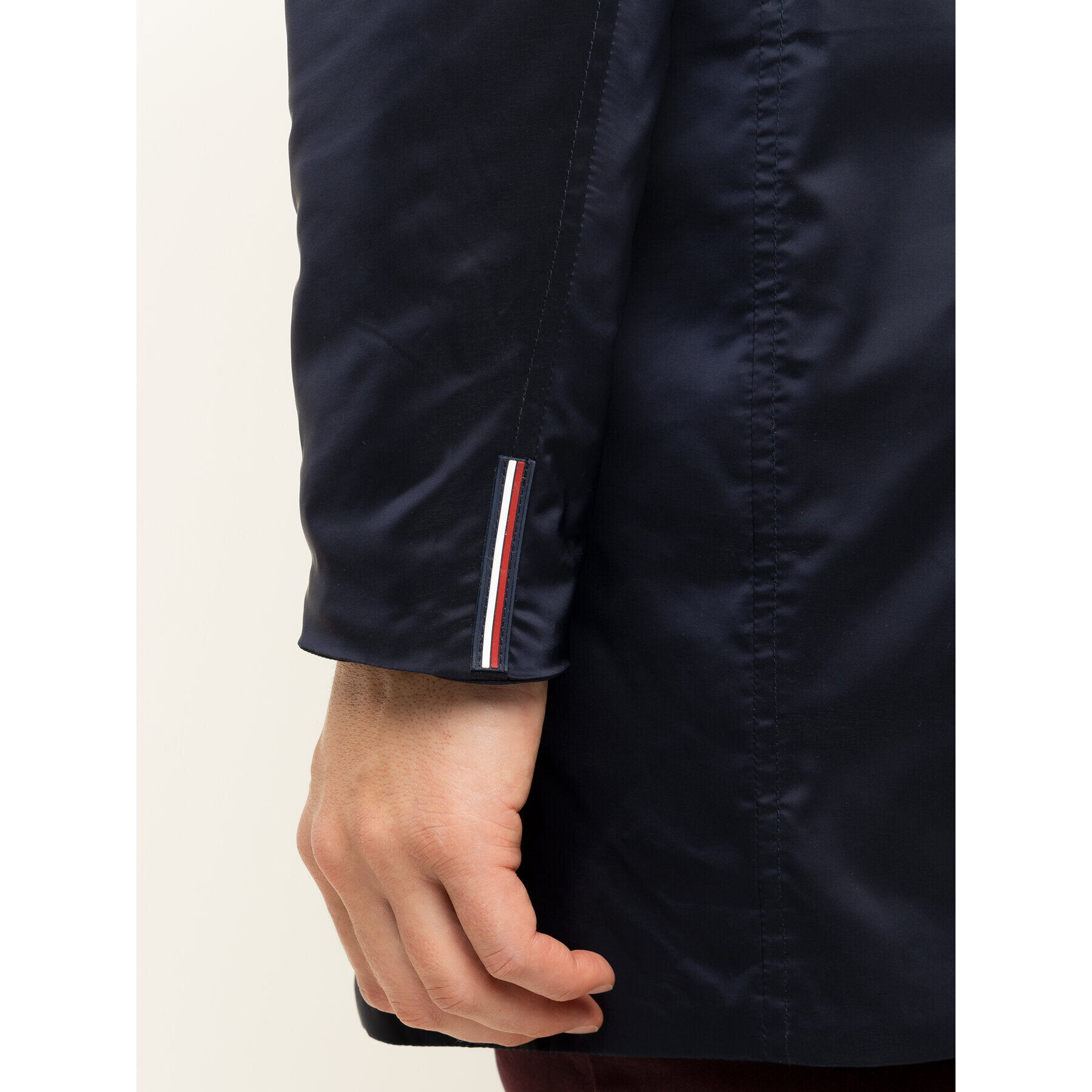 Tommy Hilfiger Tailored Palton de iarnă Carcoat TT0TT06416 Bleumarin Regular Fit - Pled.ro